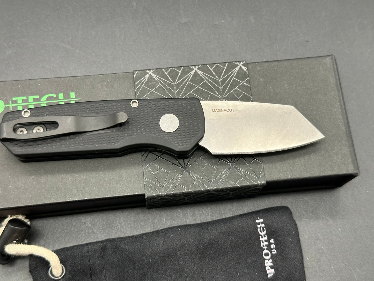 ProTech Runt 5 Reverse Tanto MagnaCut