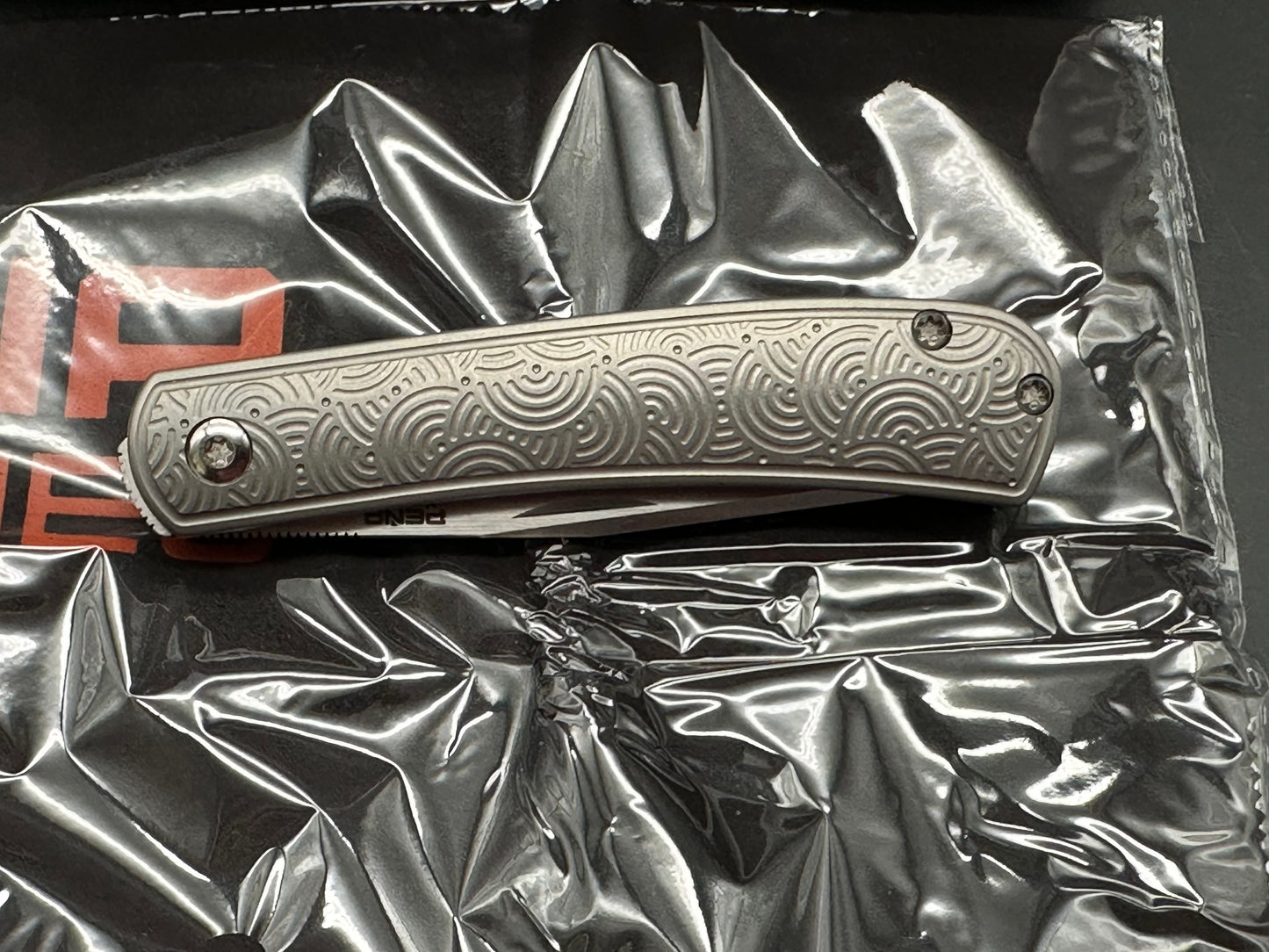 Pena X-Series Front Flipper Trapper (WKRMN Seigaiha Urban EDC Exclusive)