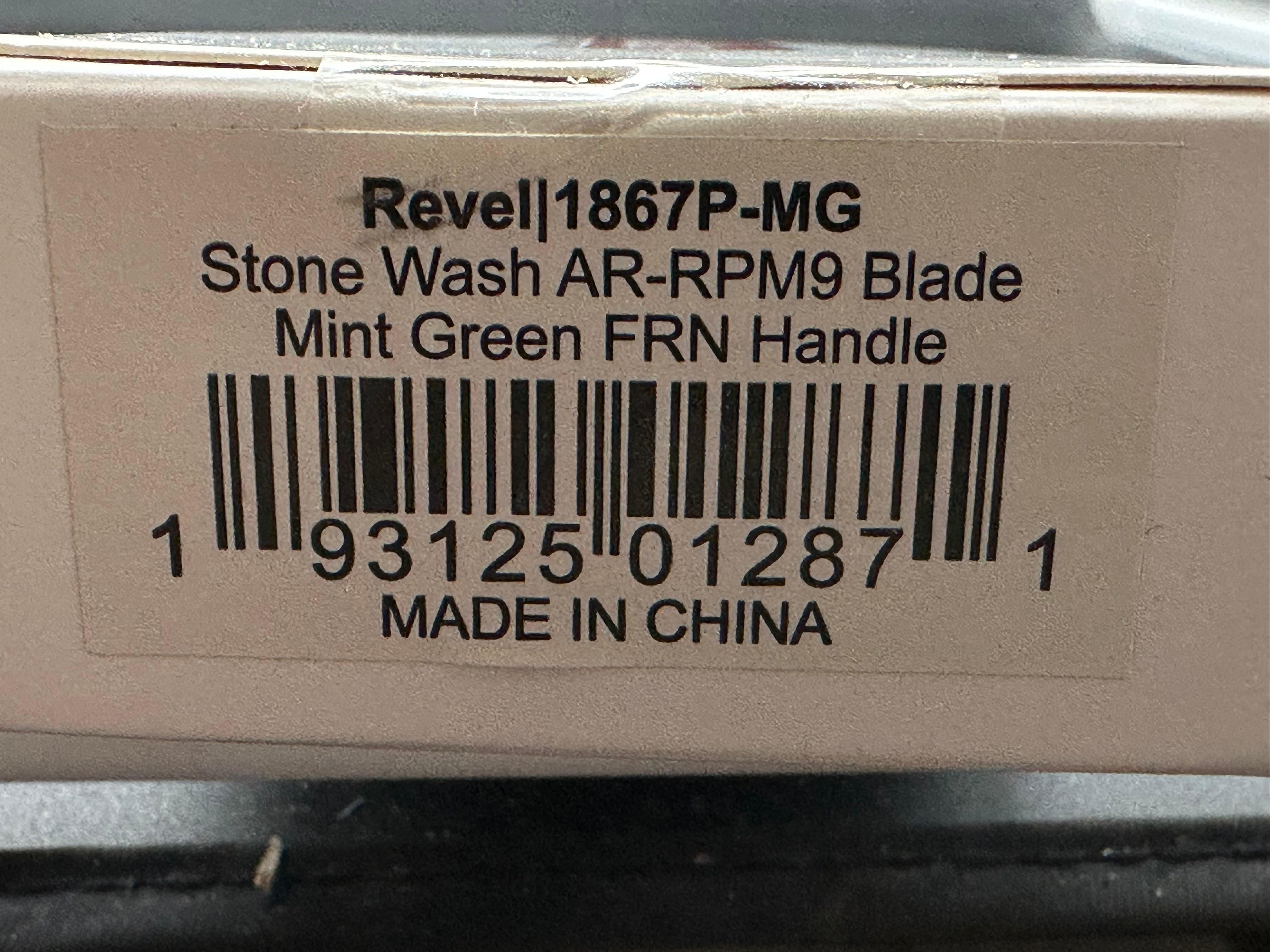 ARTISAN CUTLERY REVEL FOLDING KNIFE BLUE FRN HANDLE AR-RPM9