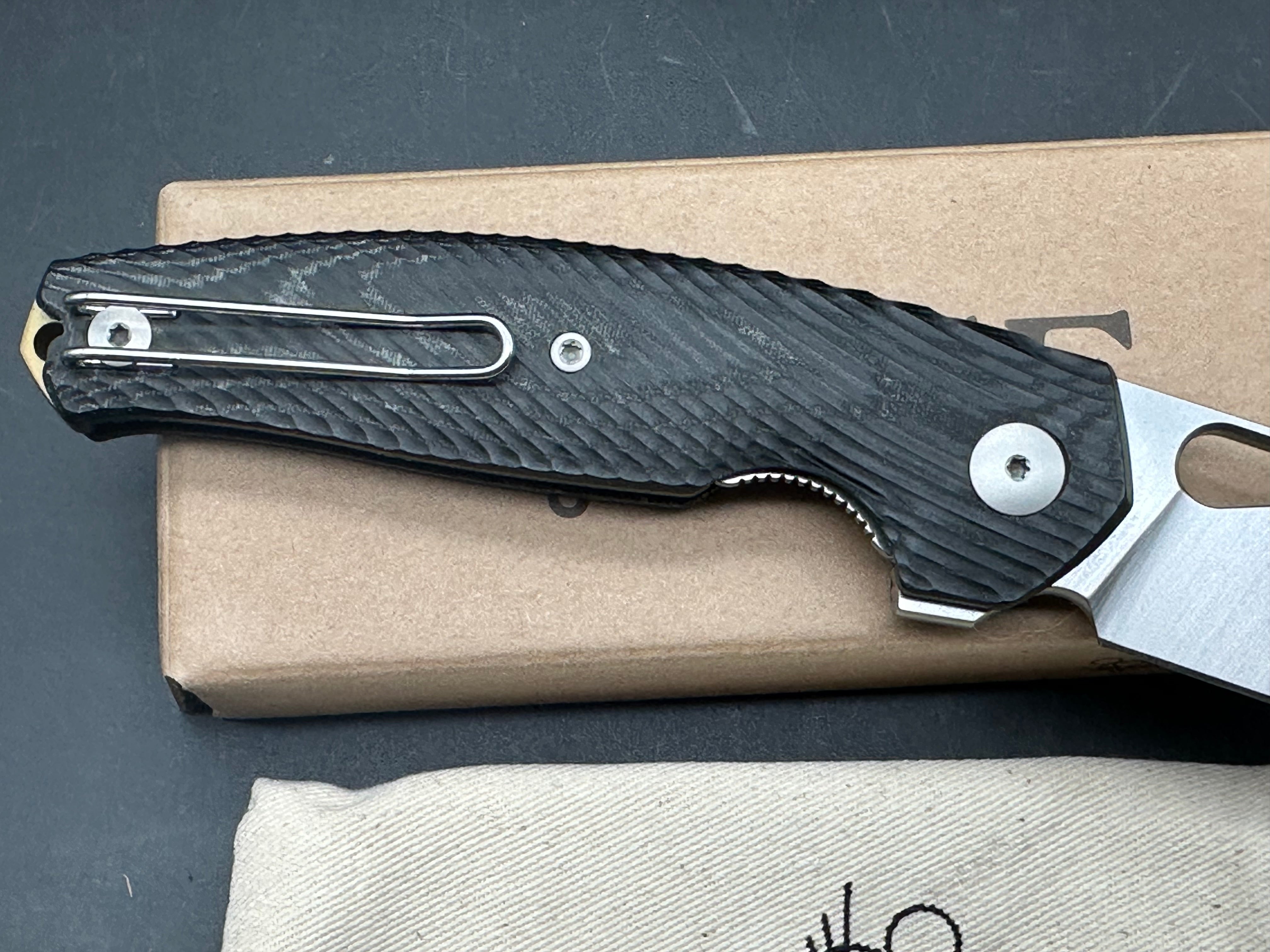 GIANT MOUSE ACE JAGT CANVAS BLK CPM MAGNACUT 3.27 "