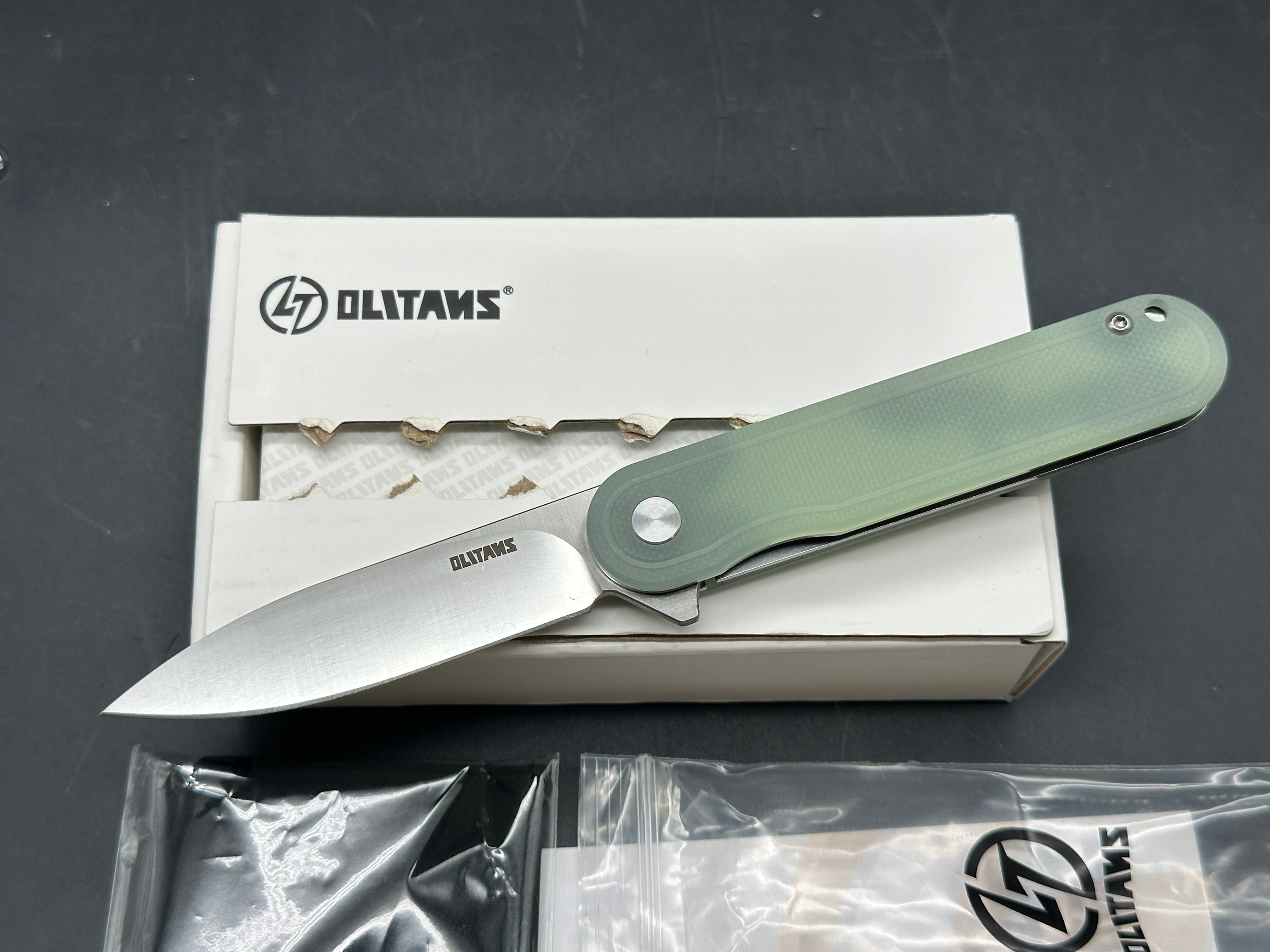 Olitans Rocket G040- (2.75''+D2+G10)-Liner Lock-Flipper