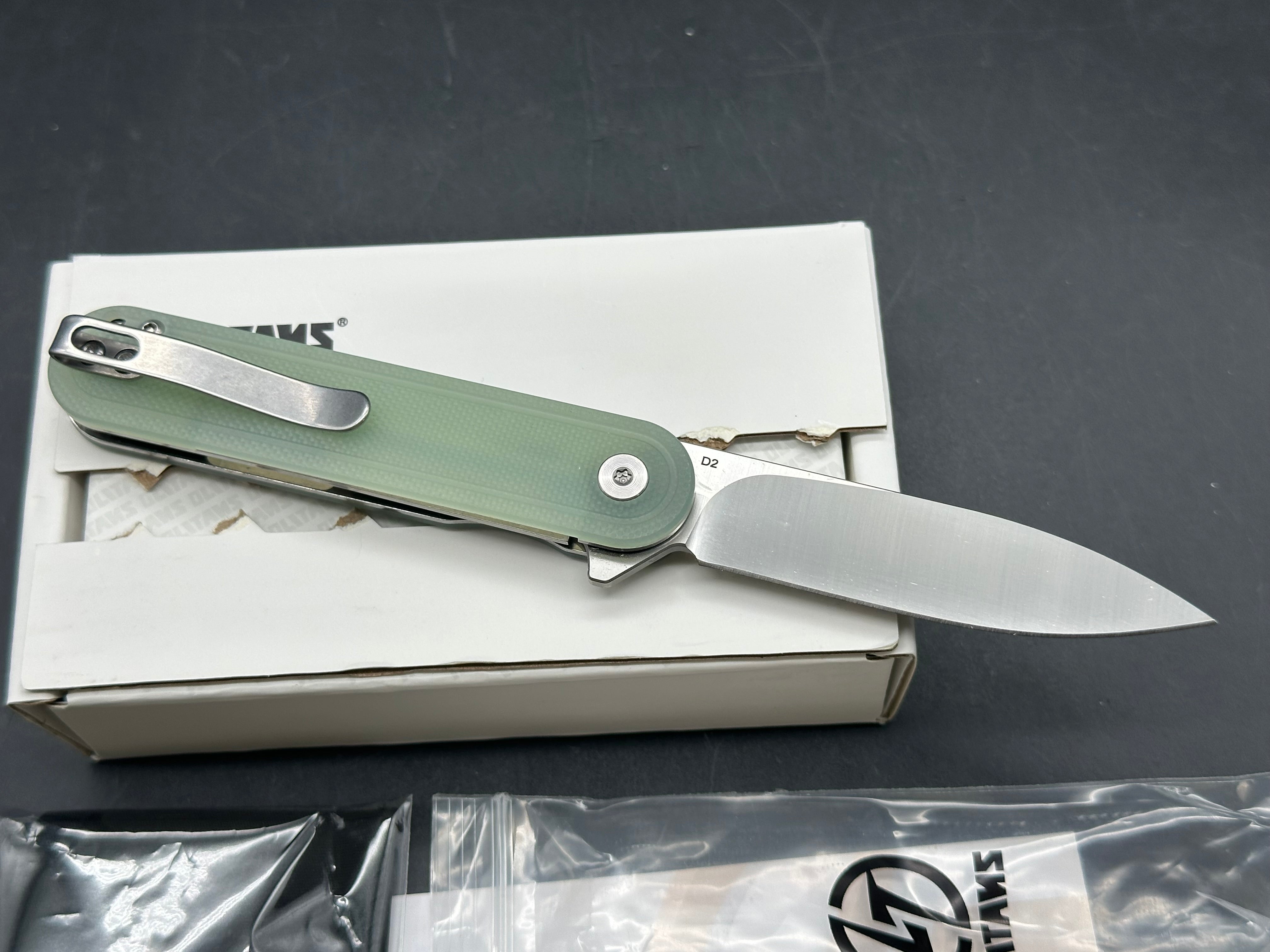 Olitans Rocket G040- (2.75''+D2+G10)-Liner Lock-Flipper