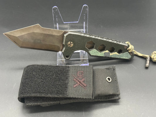 Xio Alpha Mark 1 acid wash blade, apocalyptic titanium