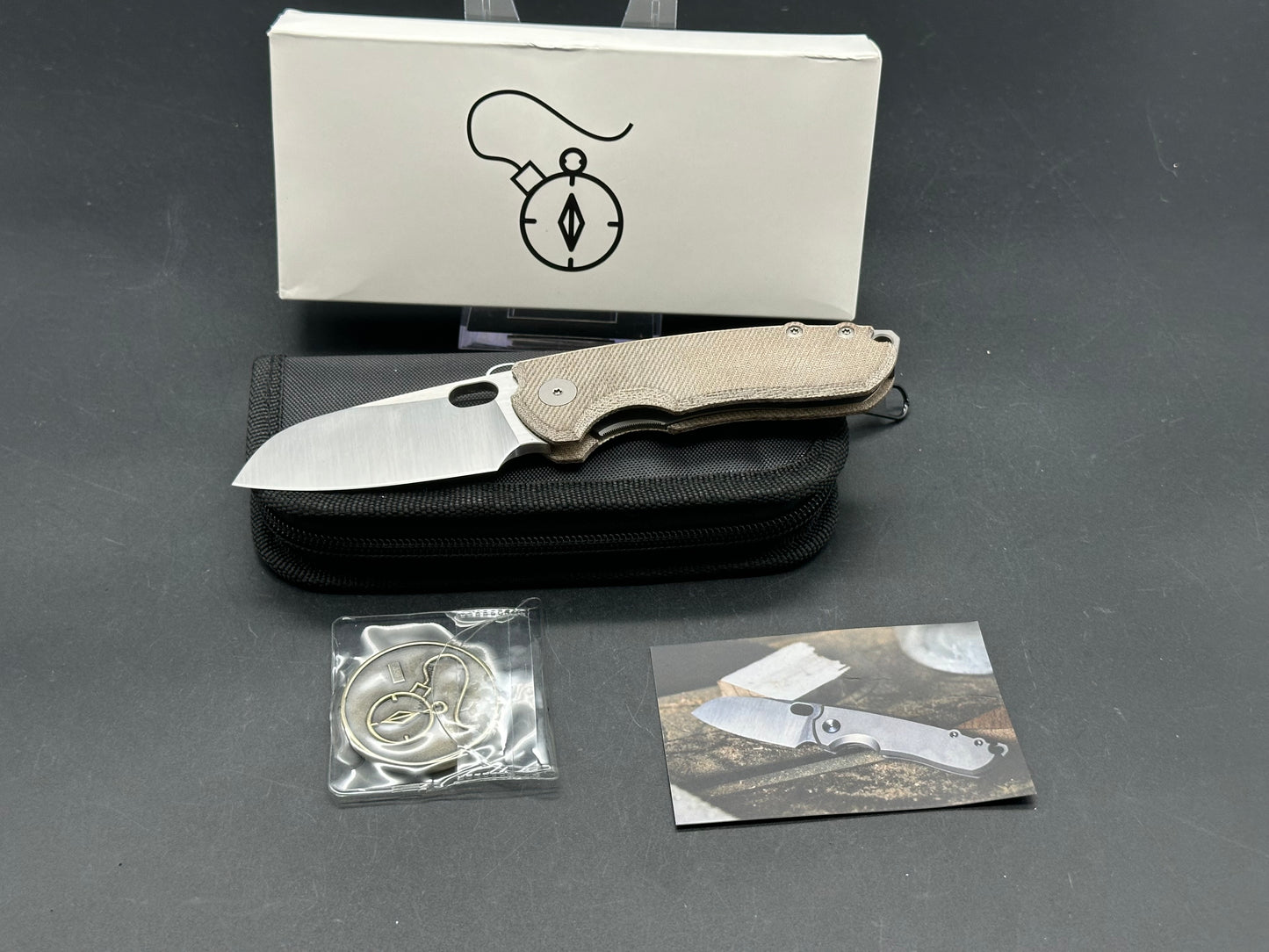 Urban EDC F5.5 Elmax Limited Edition, First Run, Belt Satin Elmax Blade