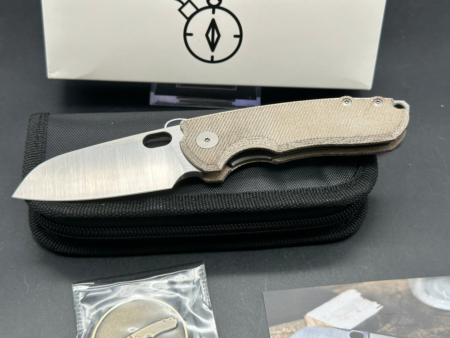 Urban EDC F5.5 Elmax Limited Edition, First Run, Belt Satin Elmax Blade