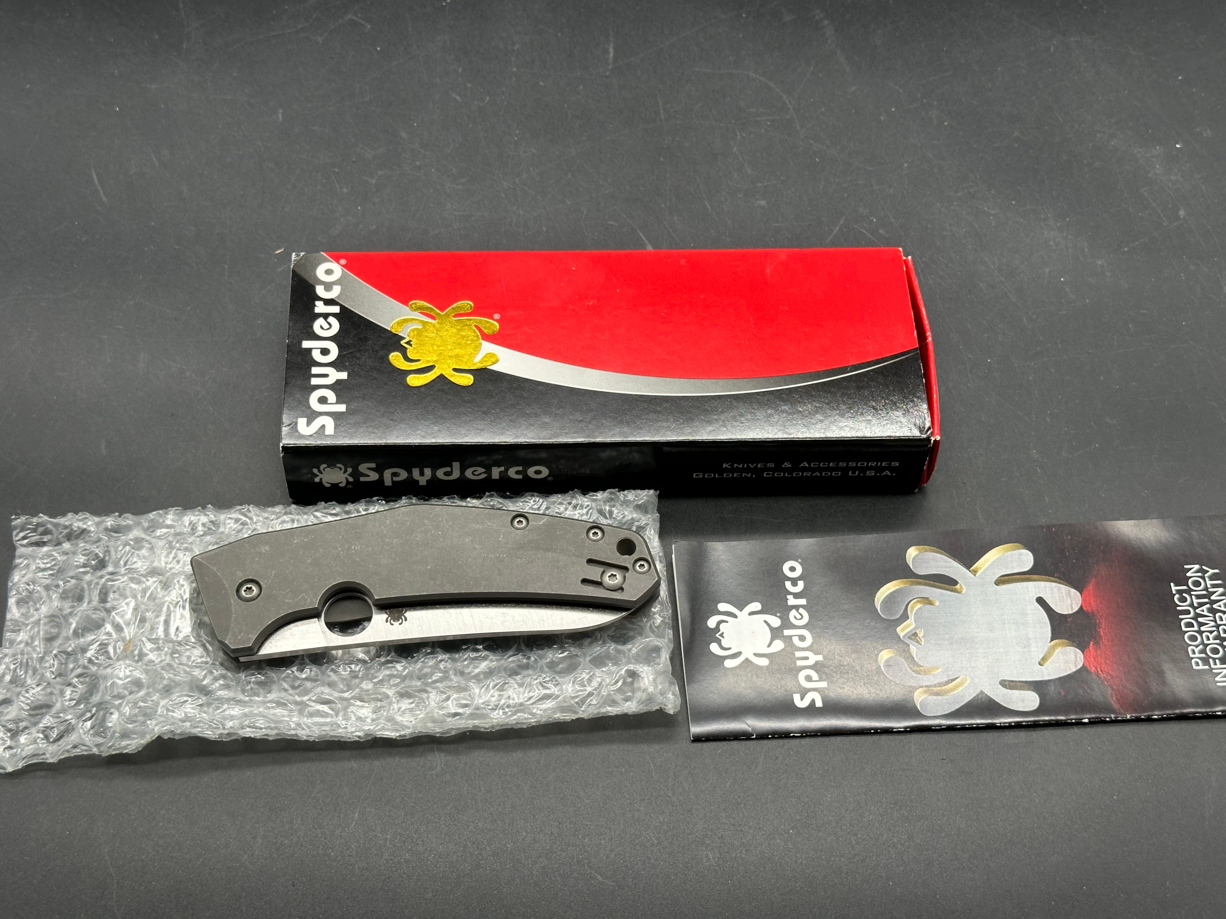 SPYDERCO SPYDIECHEF GRAY Ti LC200N blade