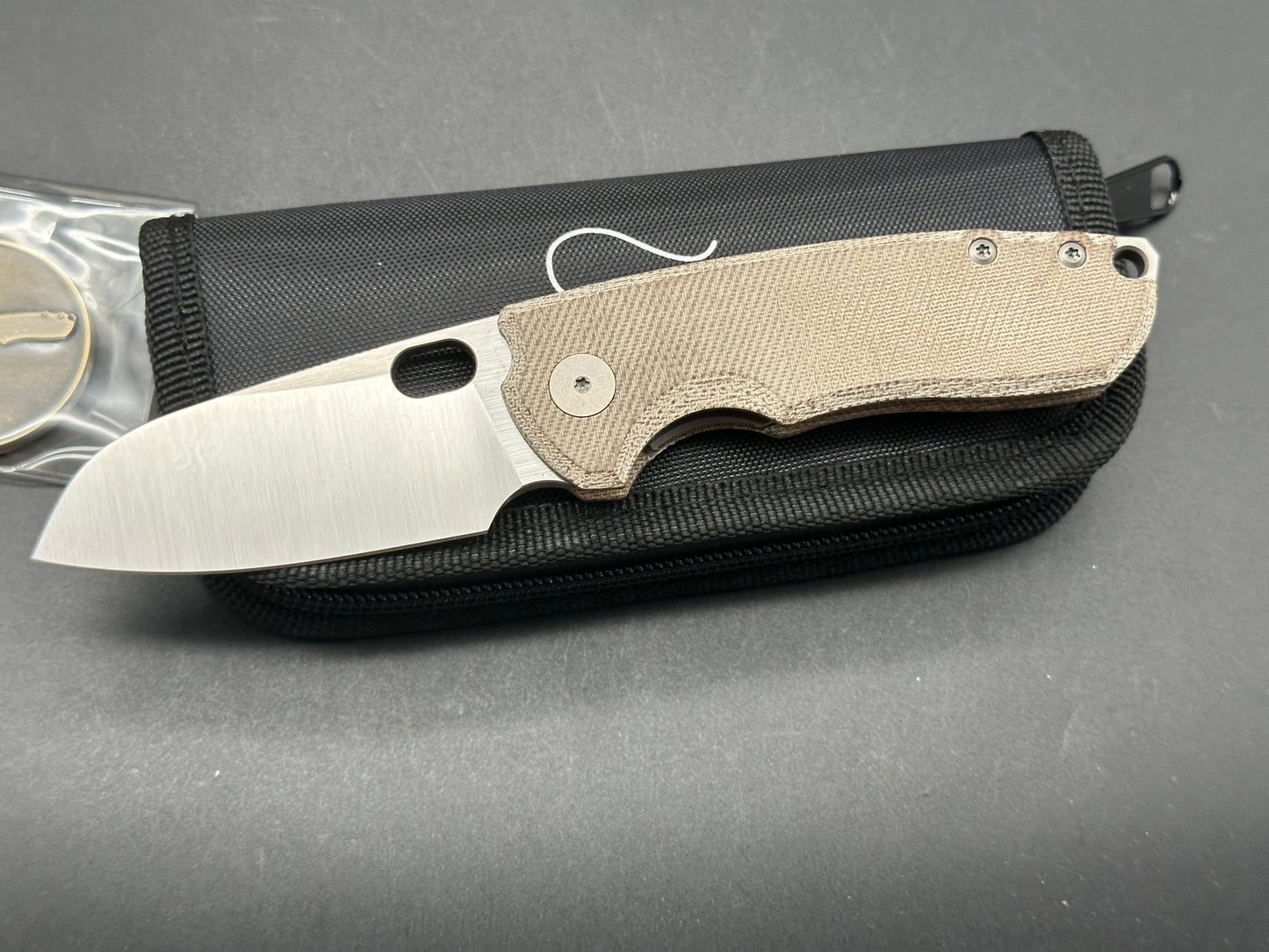 Urban EDC F5.5 Elmax Limited Edition, First Run, Belt Satin Elmax Blade