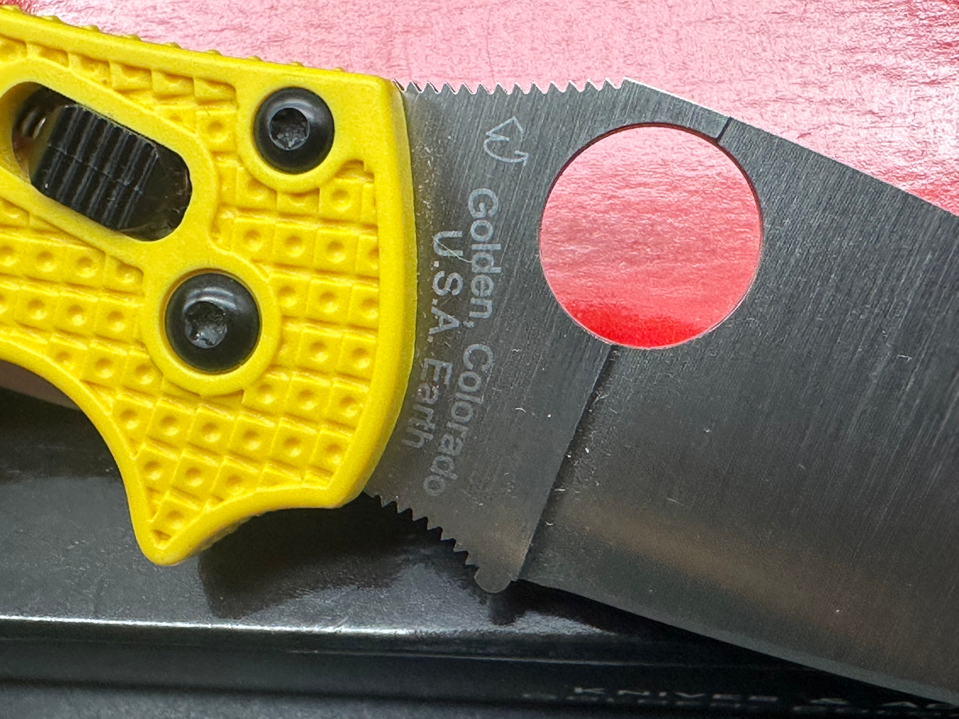 SPYDERCO MANIX 2 SALT Magnacut 3.375" NEW/UNUSED W/ LYNCH DEEP CARRY CLIP