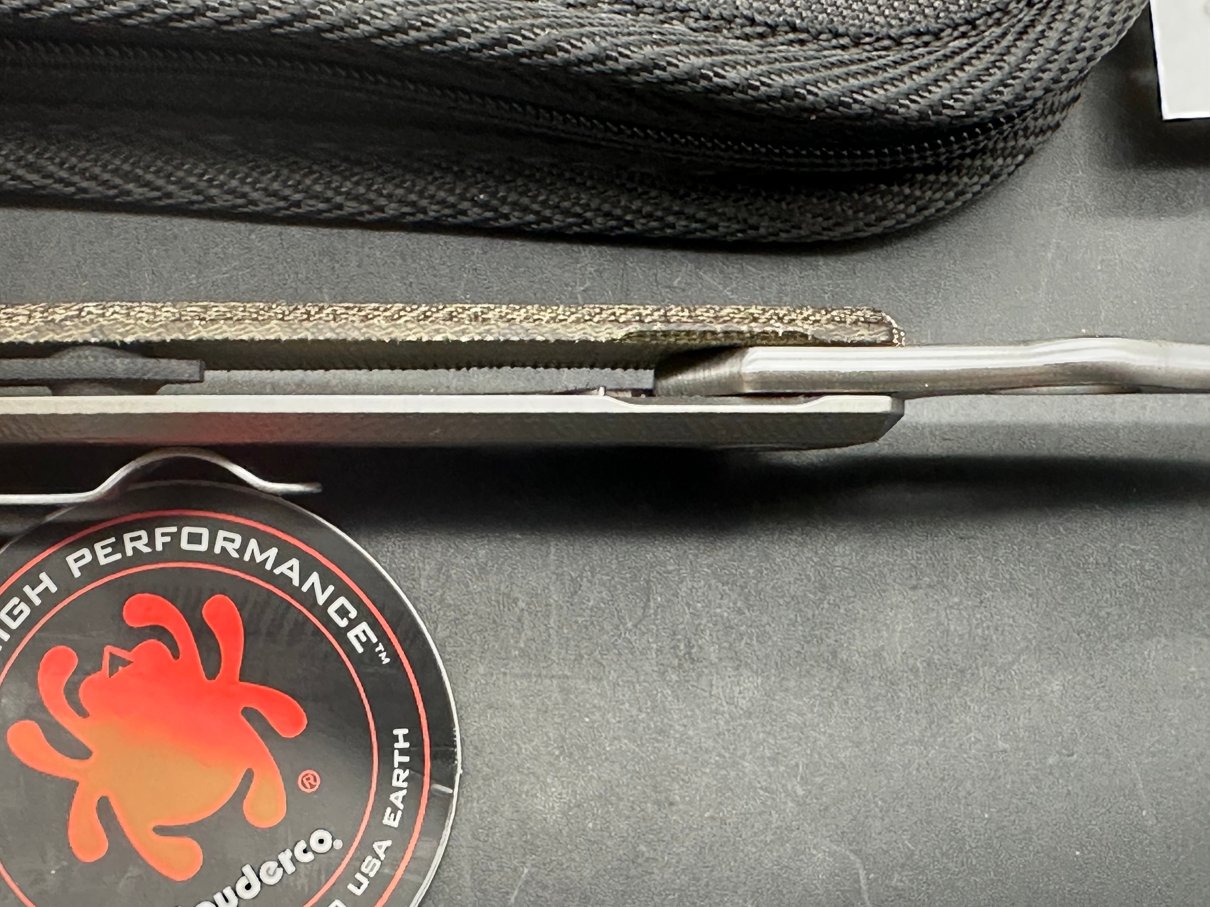 SPYDERCO SPYMYTO "FLASH BATCH" 3.32" M398 STEEL