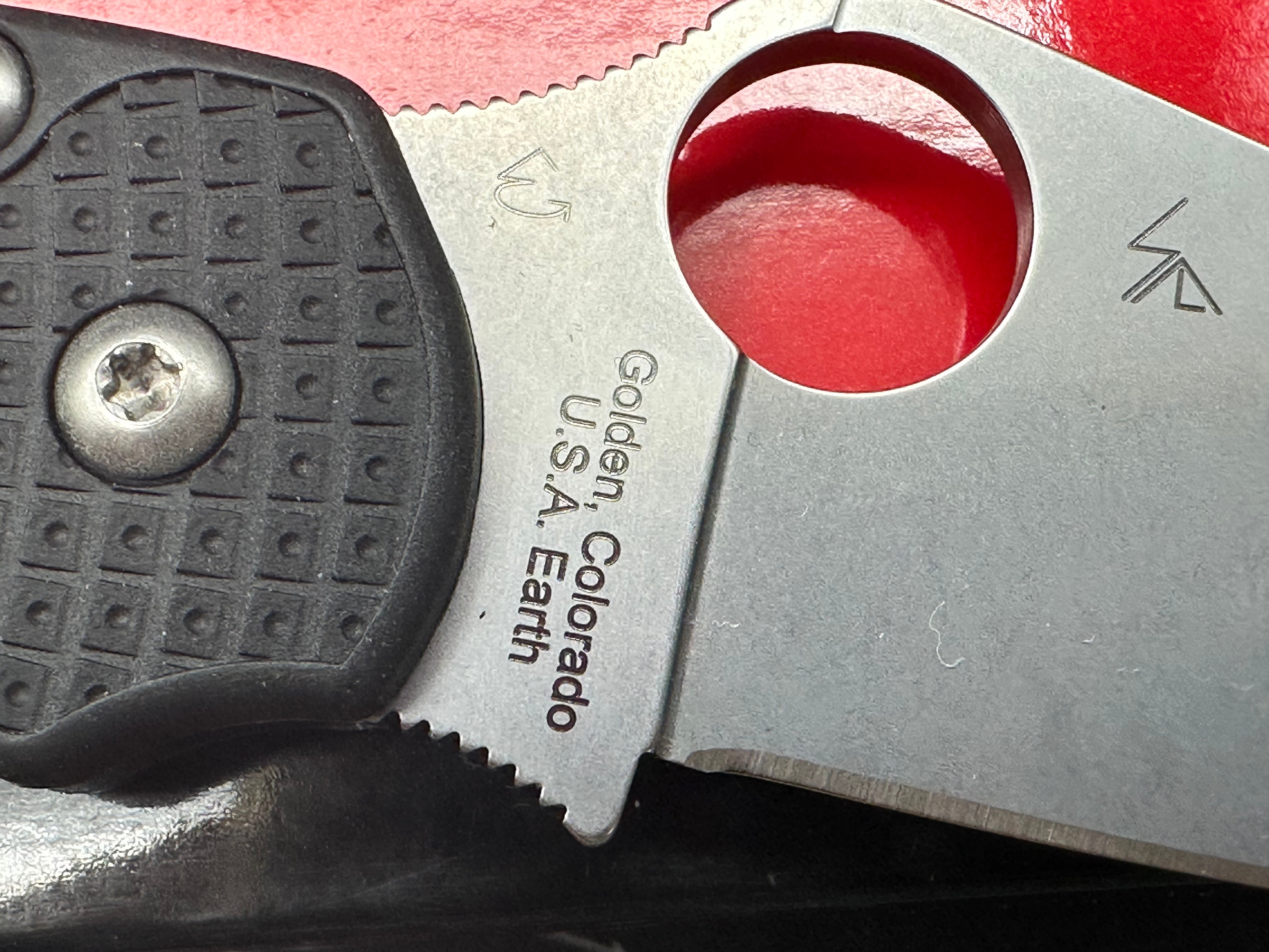 Spyderco Para Military 2 Lightweight 3.43" CTS BD1N Stonewash Blade with Black FRN