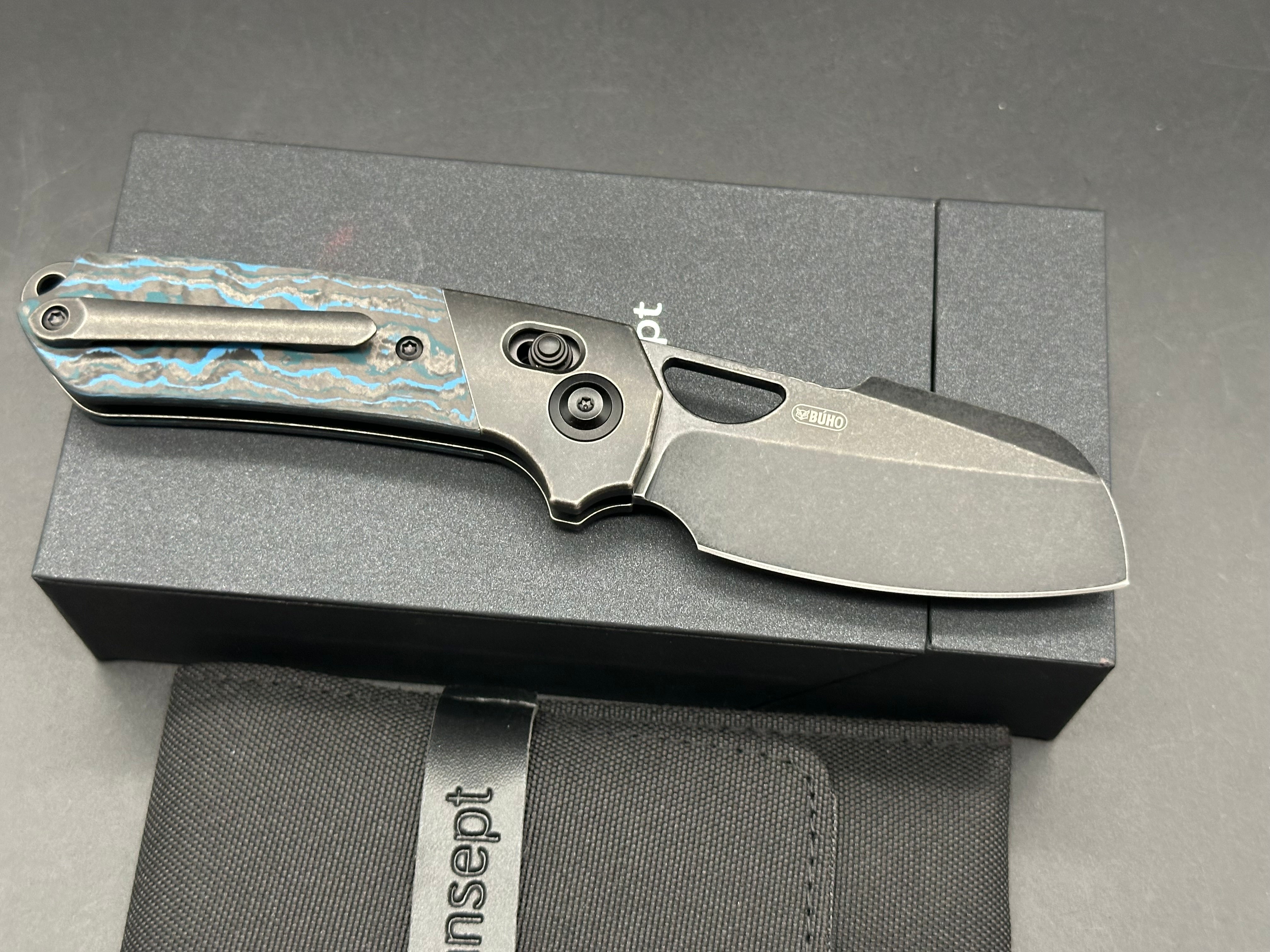 KANSEPT NAHAUL BLACKWASH TITANIUM/ARCTIC STORM FATCARBON HANDLE MAGNACUT