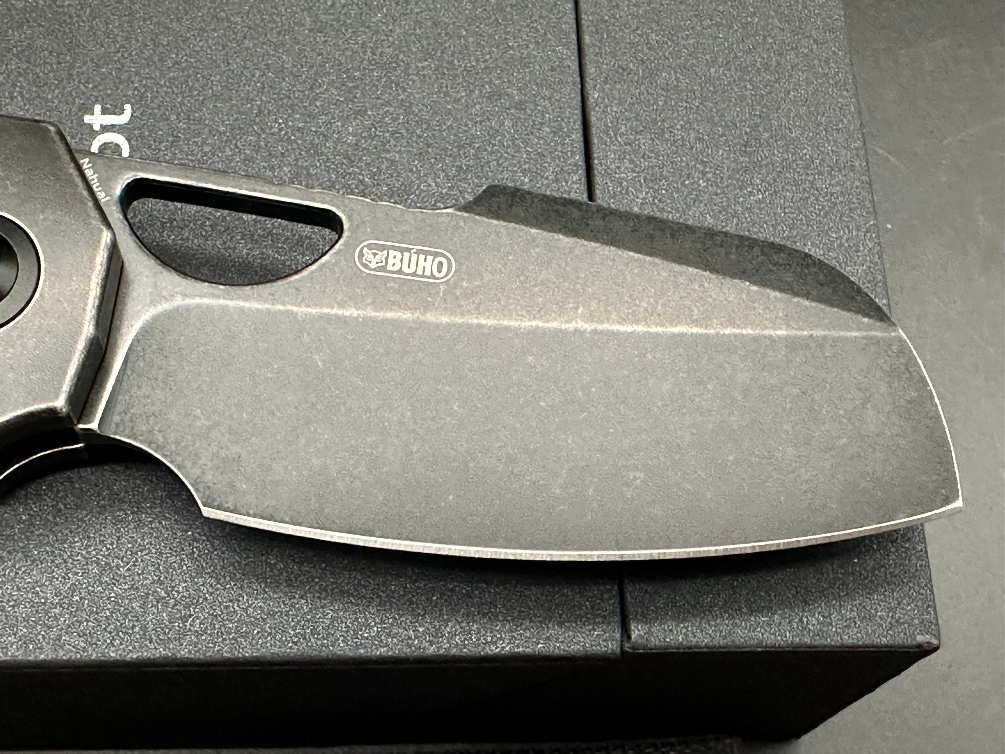 KANSEPT NAHAUL BLACKWASH TITANIUM/ARCTIC STORM FATCARBON HANDLE MAGNACUT