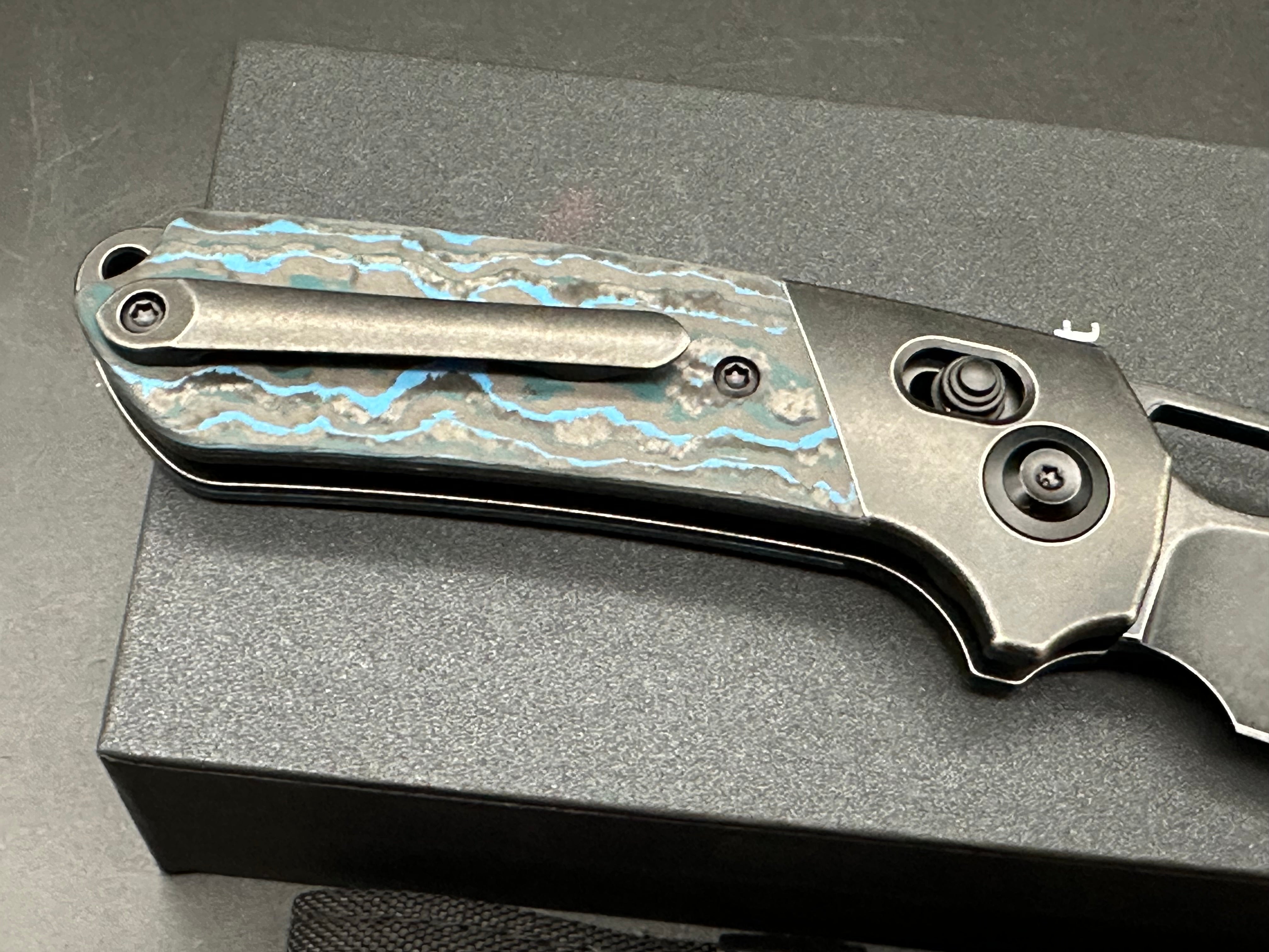 KANSEPT NAHAUL BLACKWASH TITANIUM/ARCTIC STORM FATCARBON HANDLE MAGNACUT