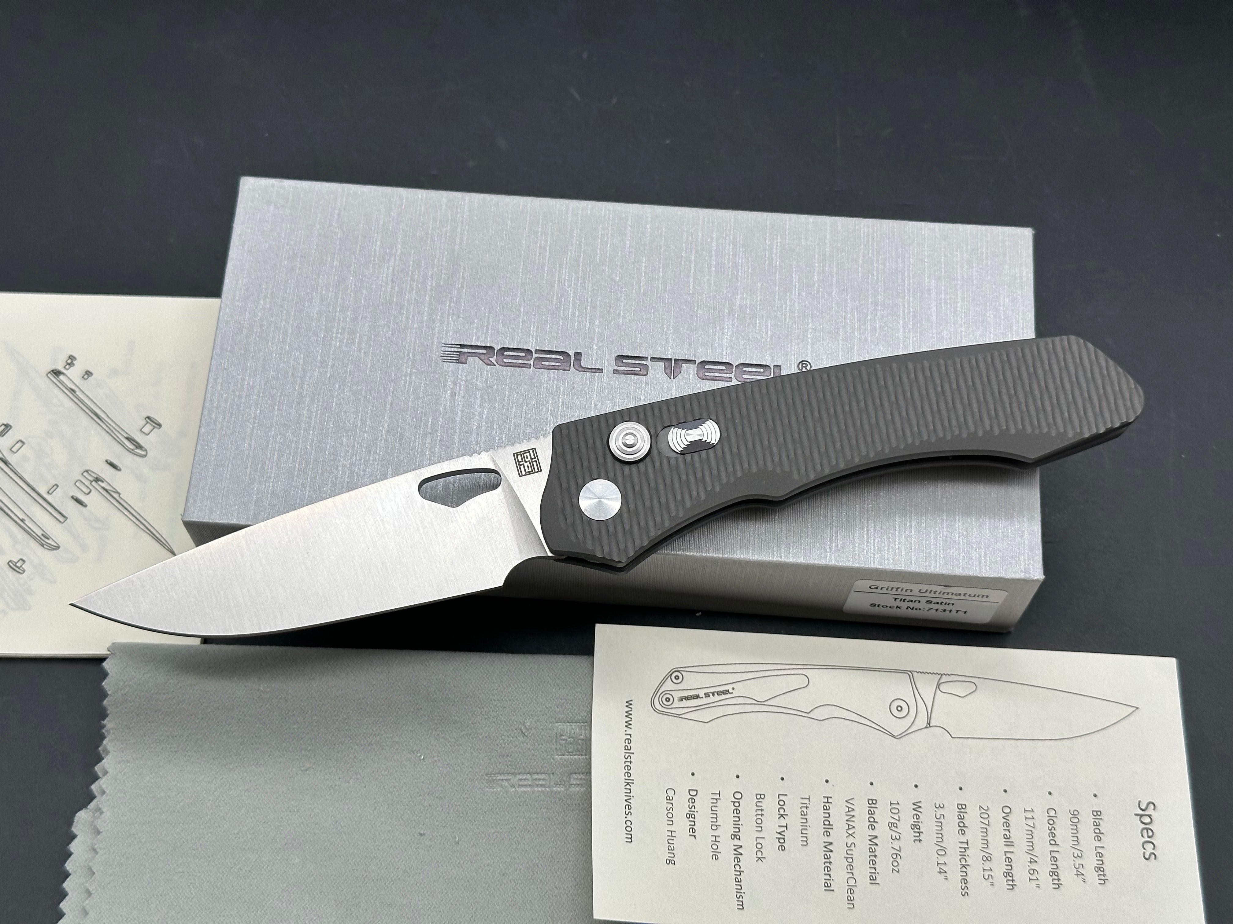 Real Steel Griffin Ultimatum | VANAX SuperClean | Titanium