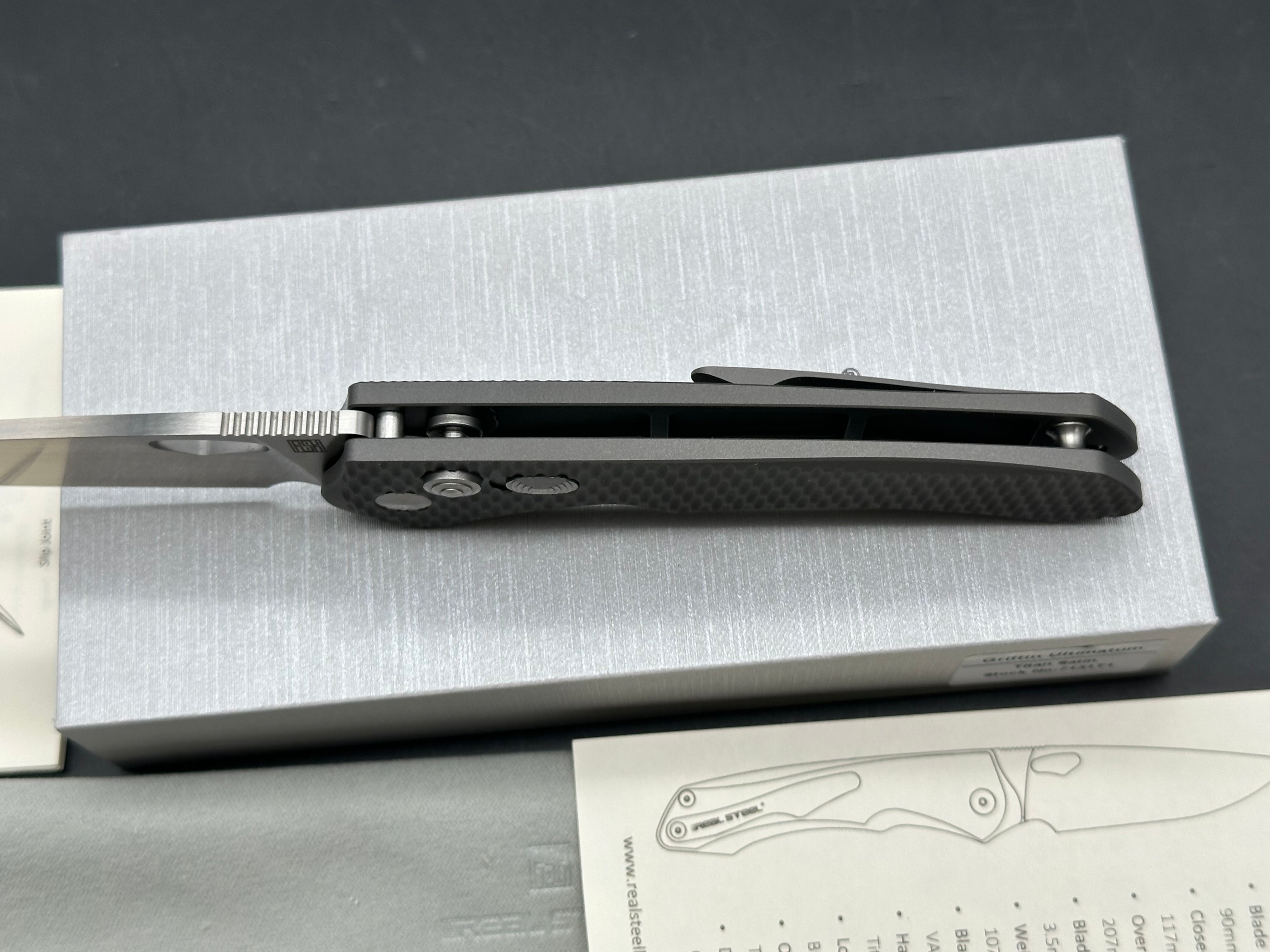 Real Steel Griffin Ultimatum | VANAX SuperClean | Titanium