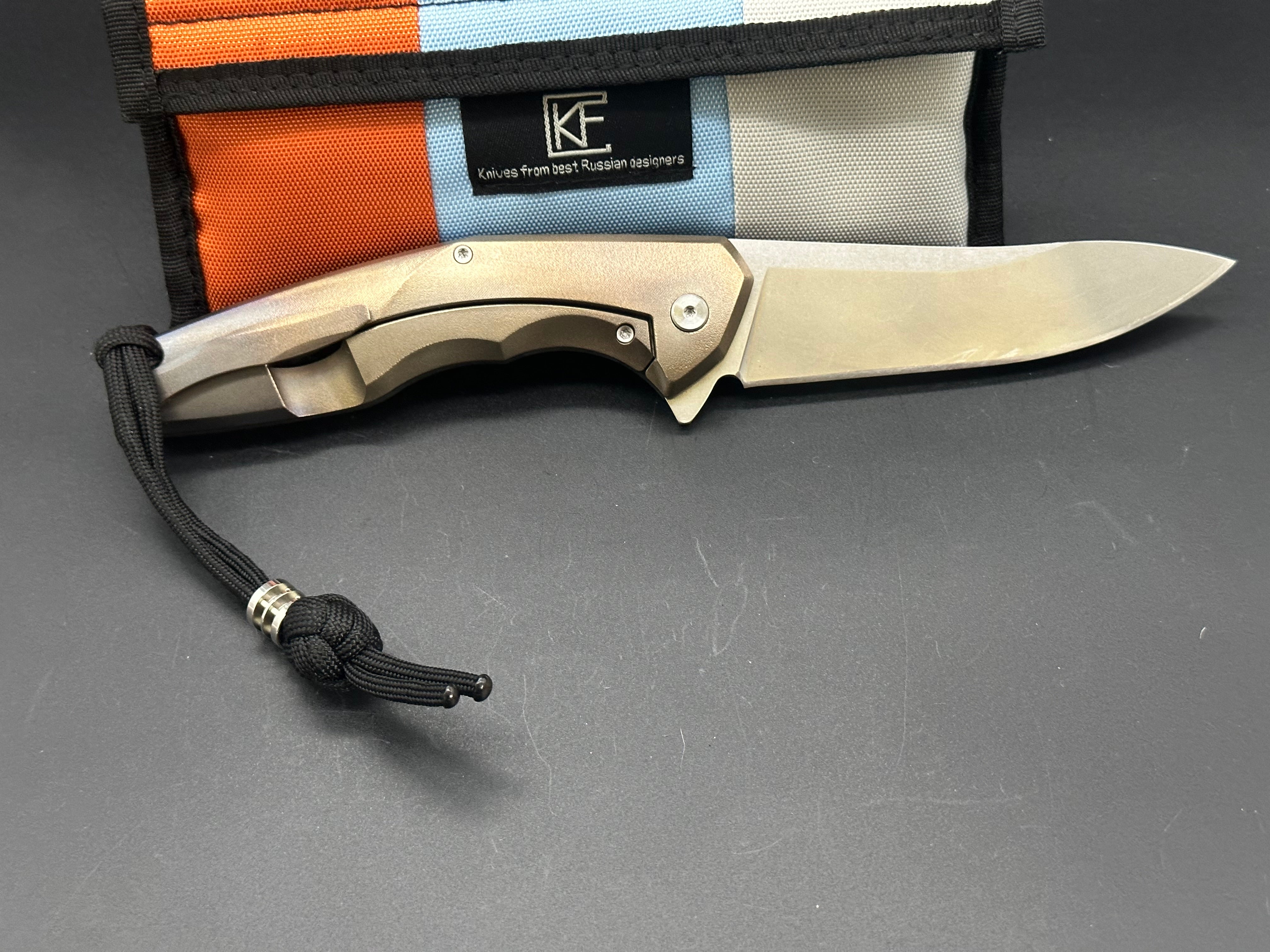 Custom Knife Factory ELF Flipper, Anton Malyshev design