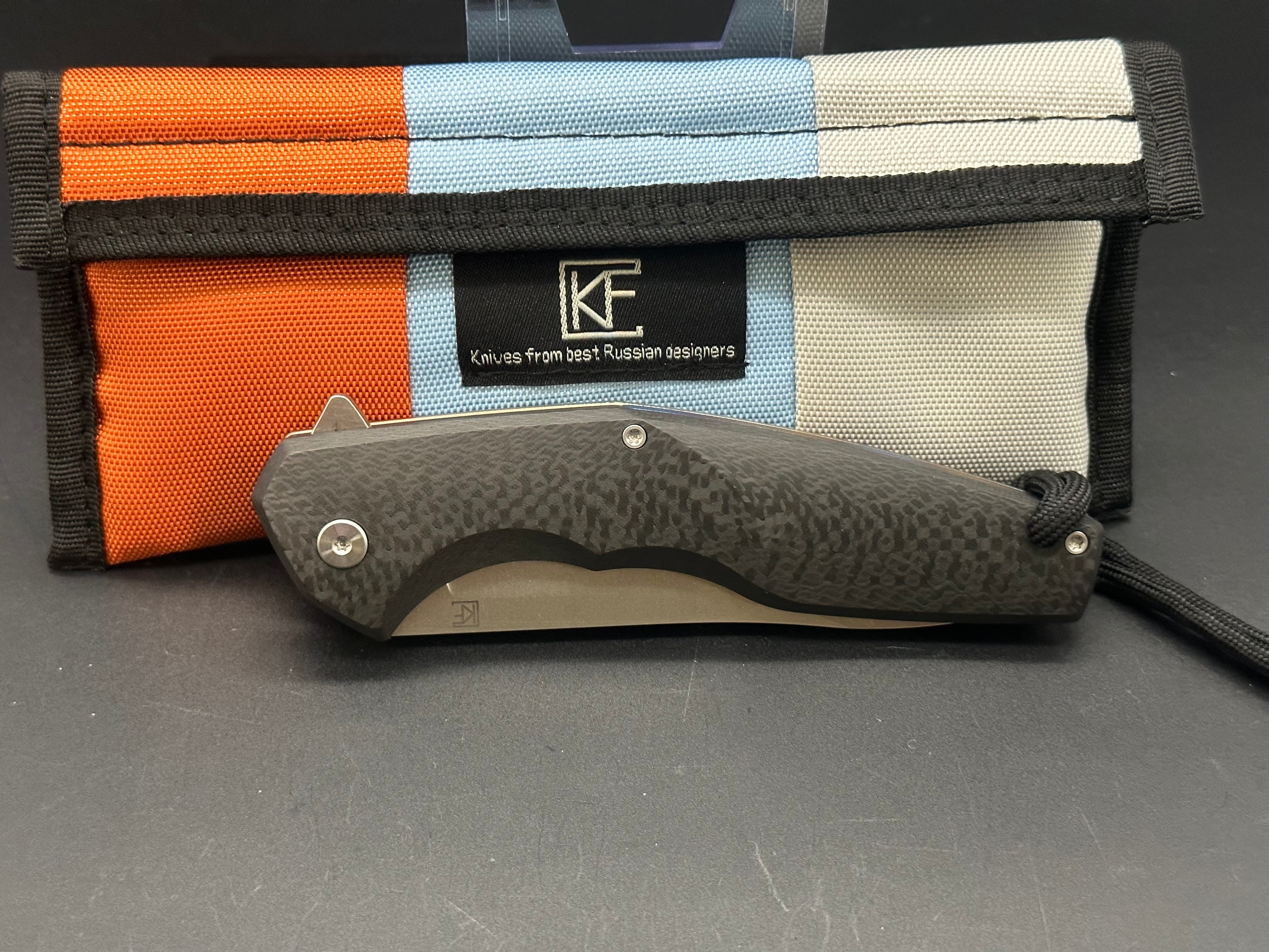 Custom Knife Factory ELF Flipper, Anton Malyshev design