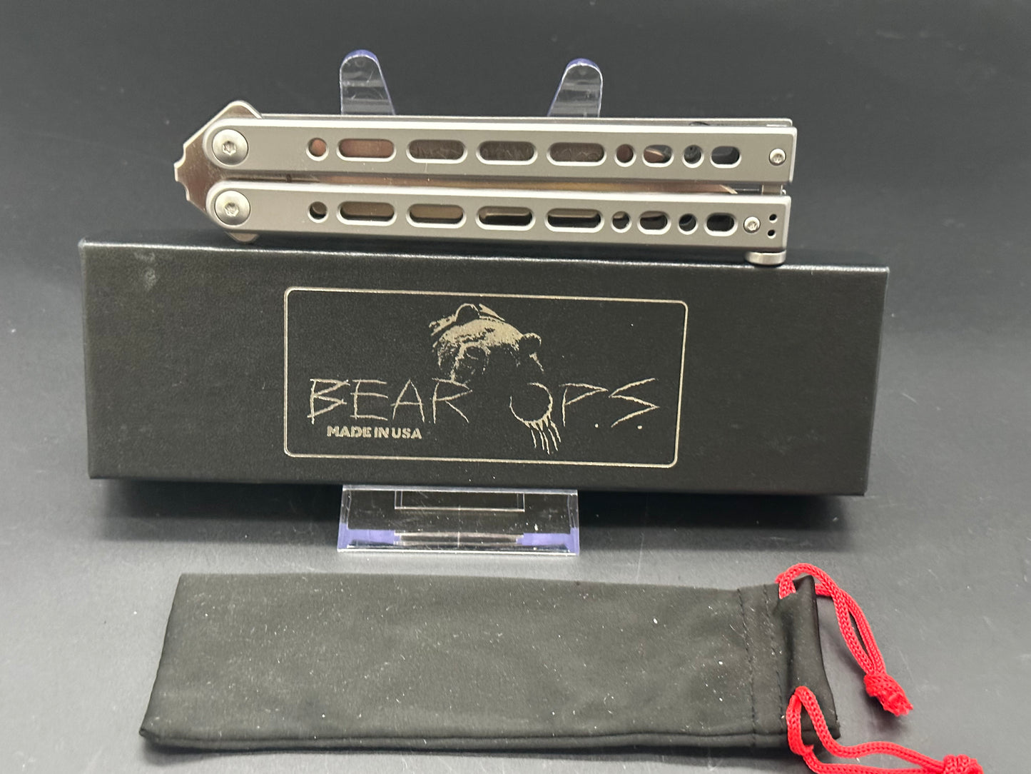 Bear Ops Bear Song VIII butterfly knife