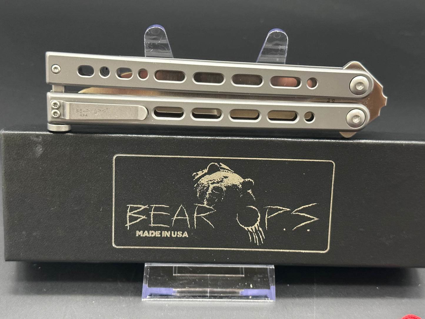 Bear Ops Bear Song VIII butterfly knife