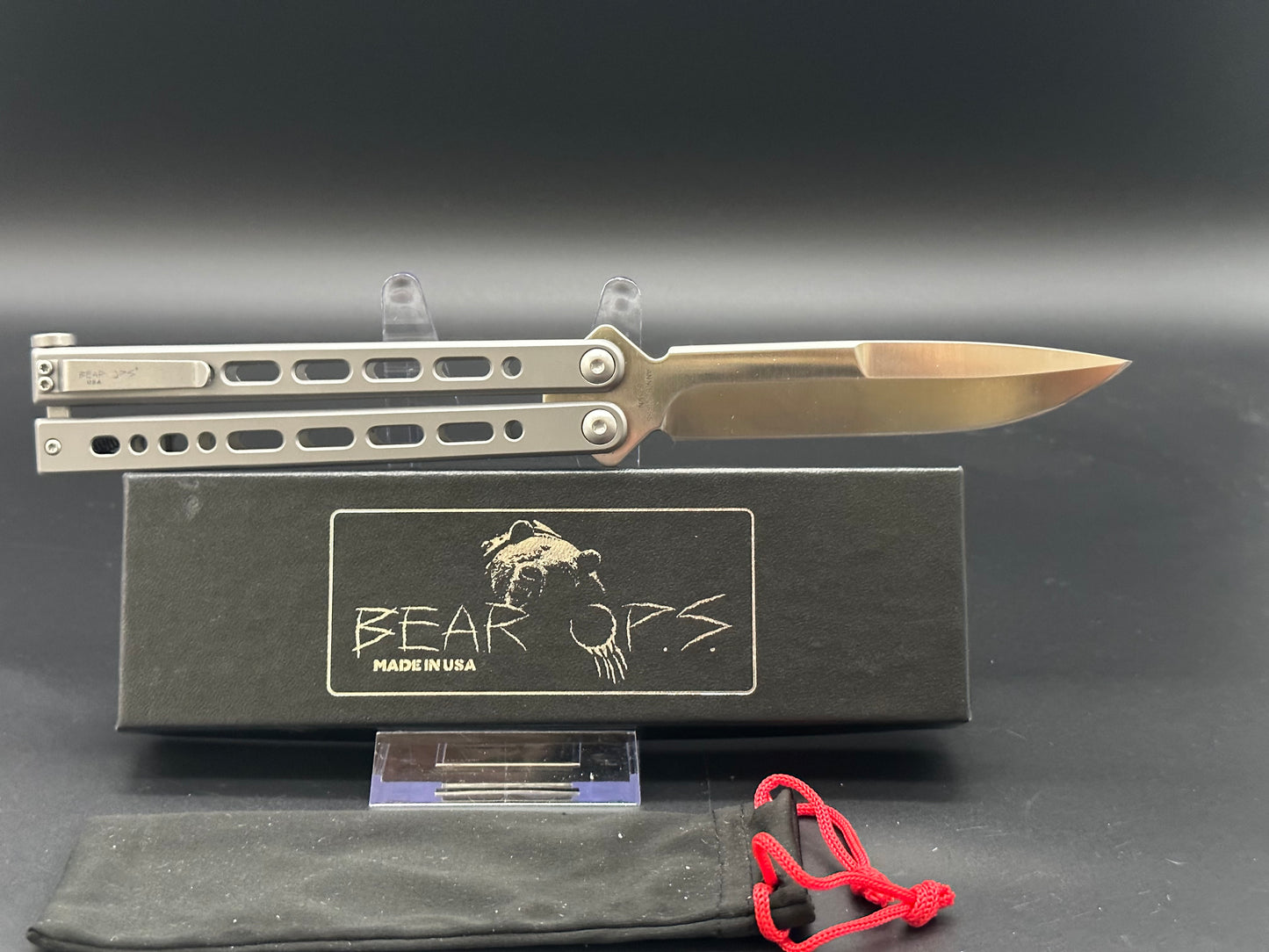 Bear Ops Bear Song VIII butterfly knife