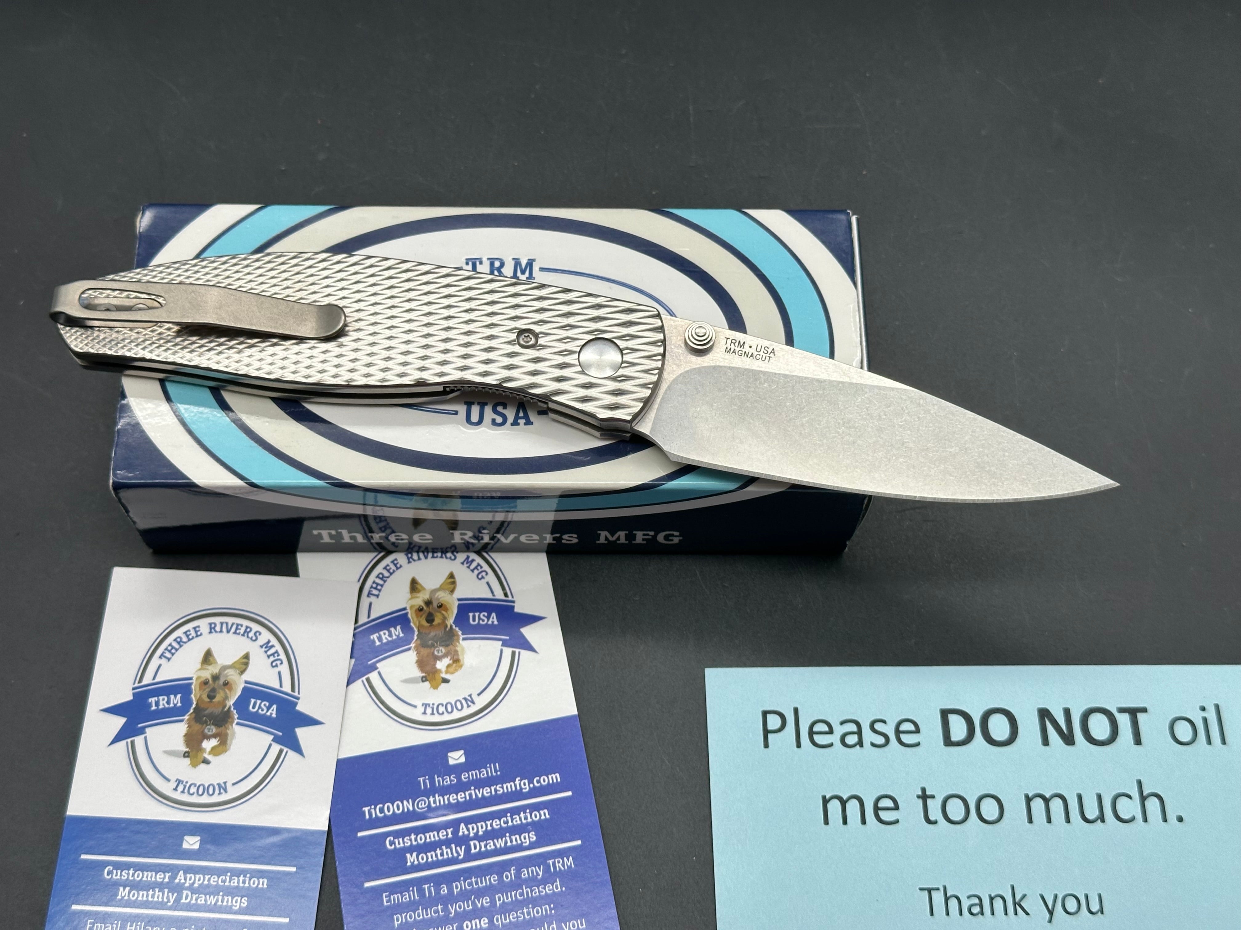 Three Rivers Manufacturing Atom w/ Mike Erie hollow grind