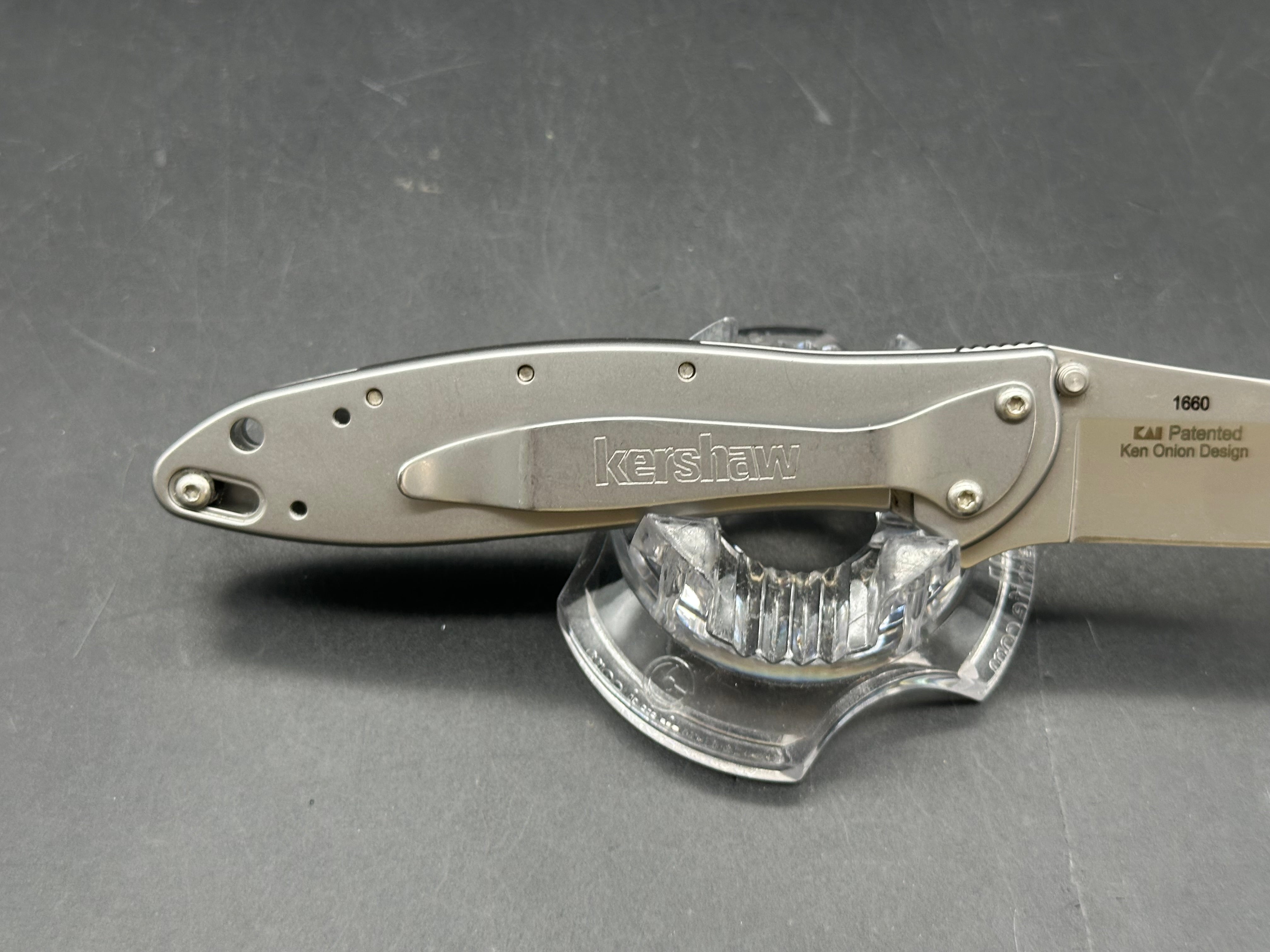 Kershaw Leek Assisted framelock - 14C28N