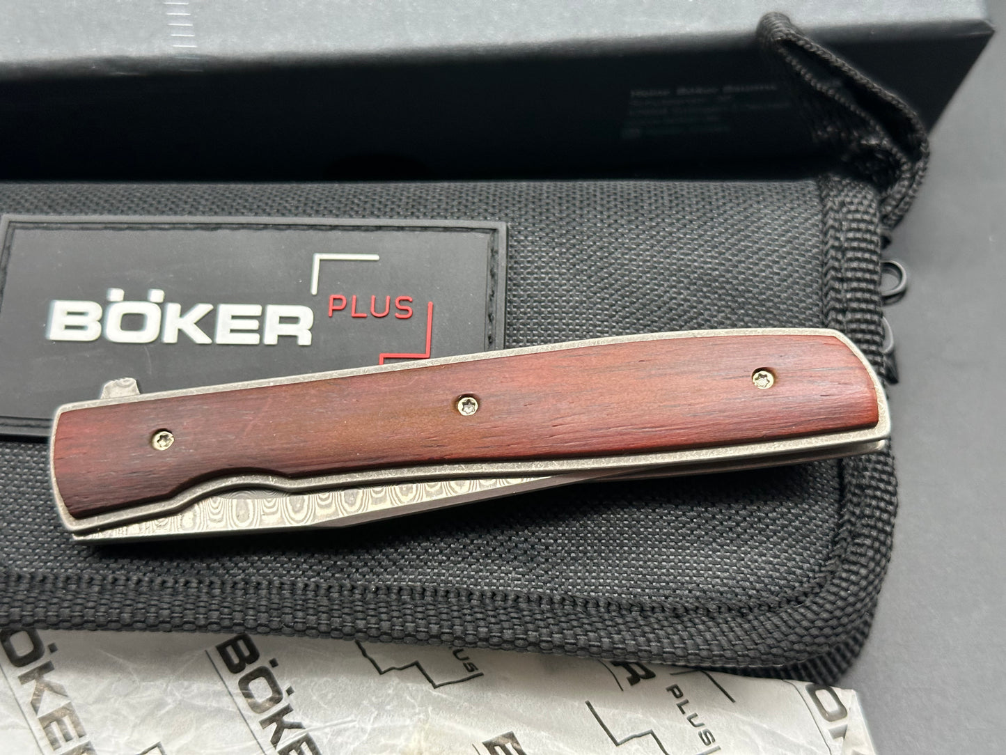 Boker Plus Urban Trapper Cocobolo Damascus