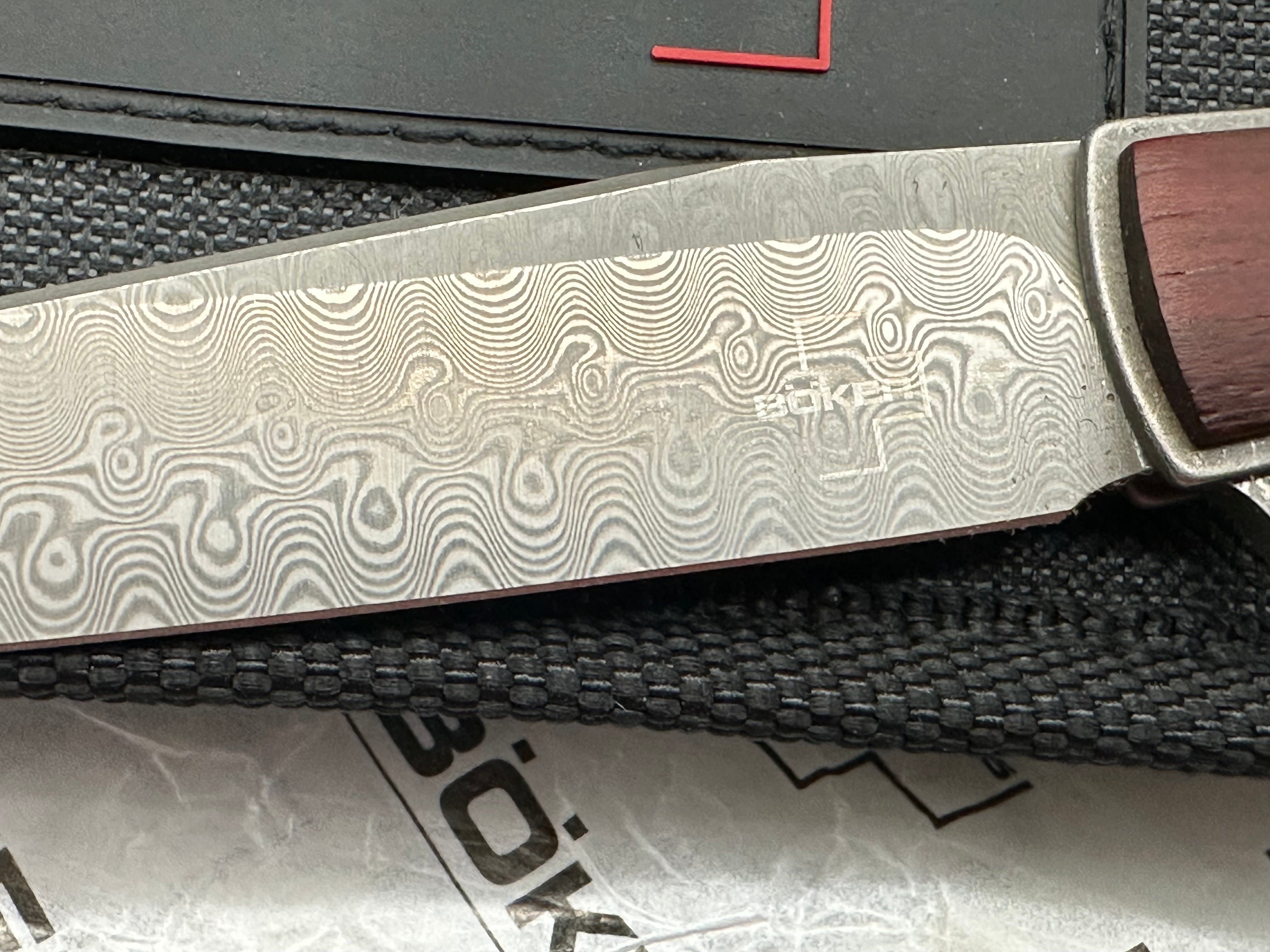 Boker Plus Urban Trapper Cocobolo Damascus