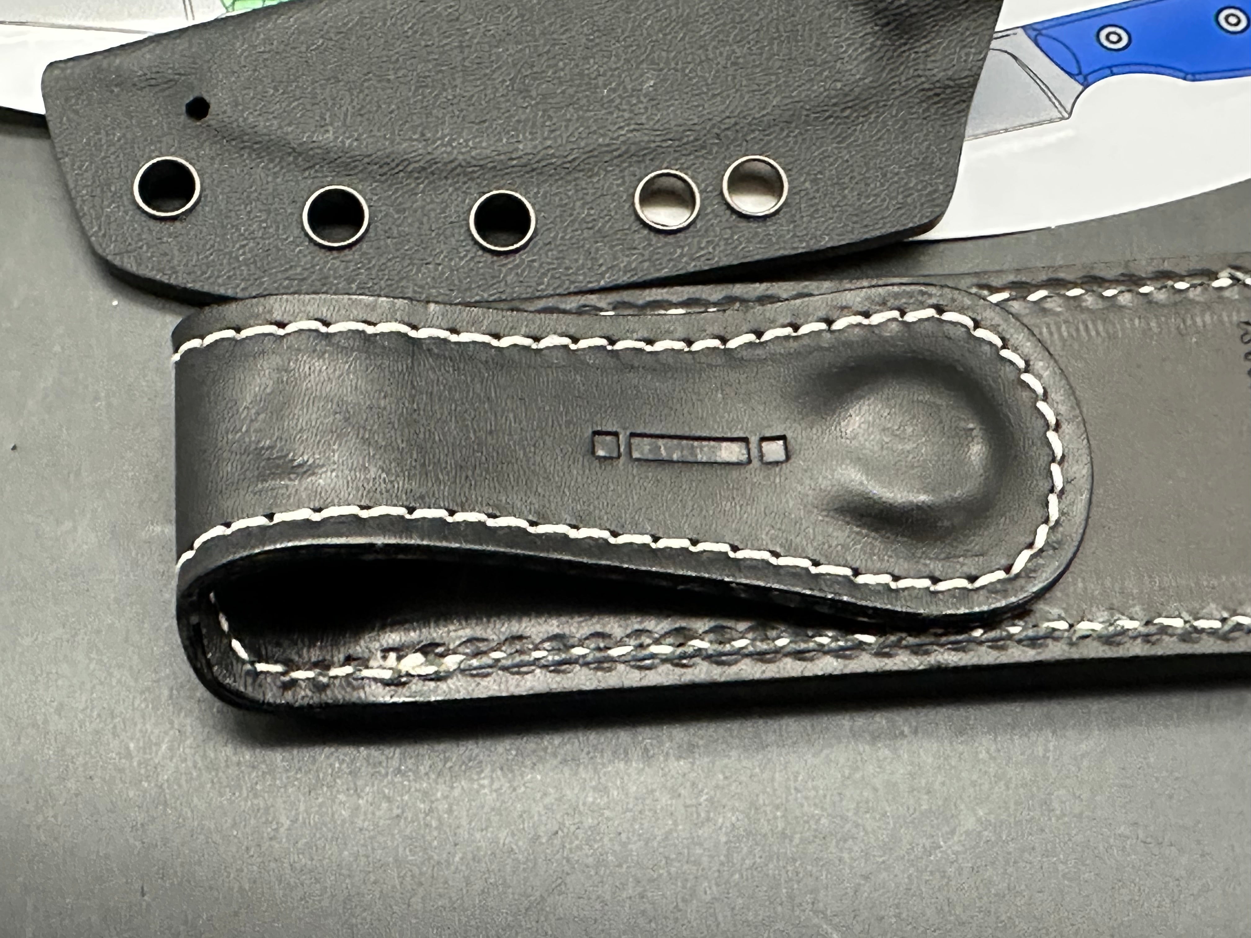 StraightLine EDC DCA Digger Fixed Blade Knife 3.05" 14C28N Blade Green Canvas Micarta Handles