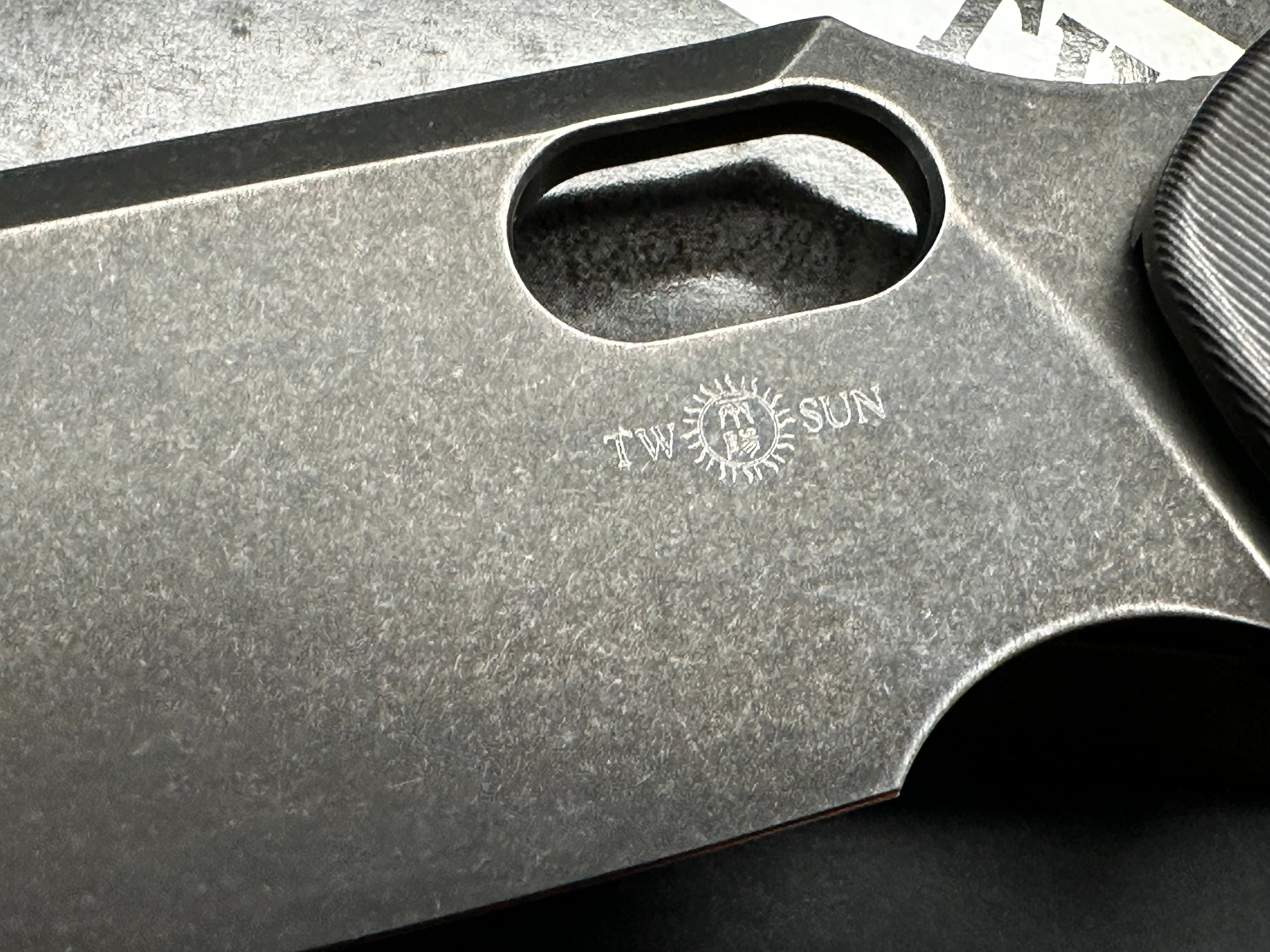 TWOSUN TS459-BLACK BLACK TITANIUM HANDLE 14C28N