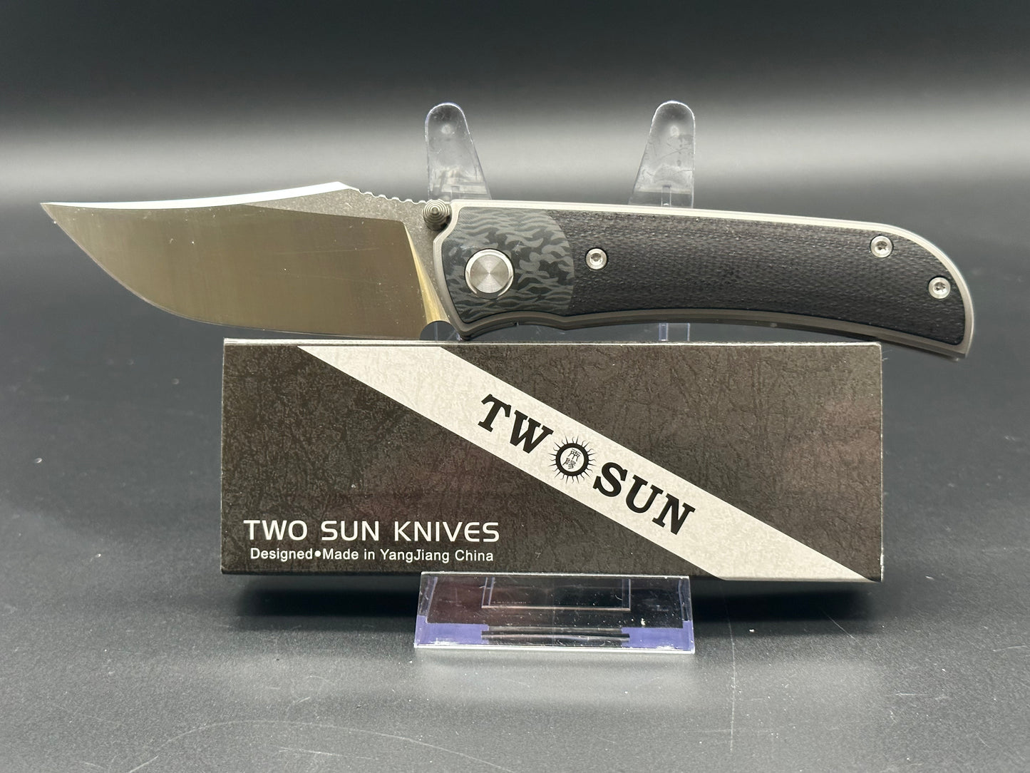 Twosun TS301 Rit dyed black micarta skiff bearings