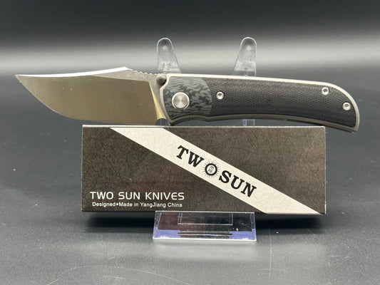 Twosun TS301 Rit dyed black micarta skiff bearings