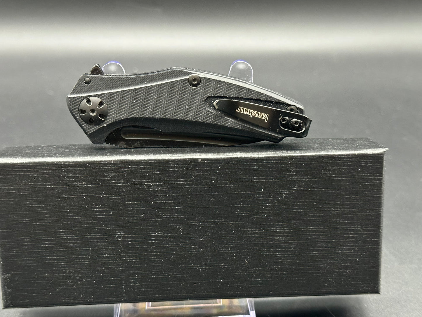 Kershaw Mini Natrix Frame Lock Black G10 (2.75" 8Cr13MoV black blade)