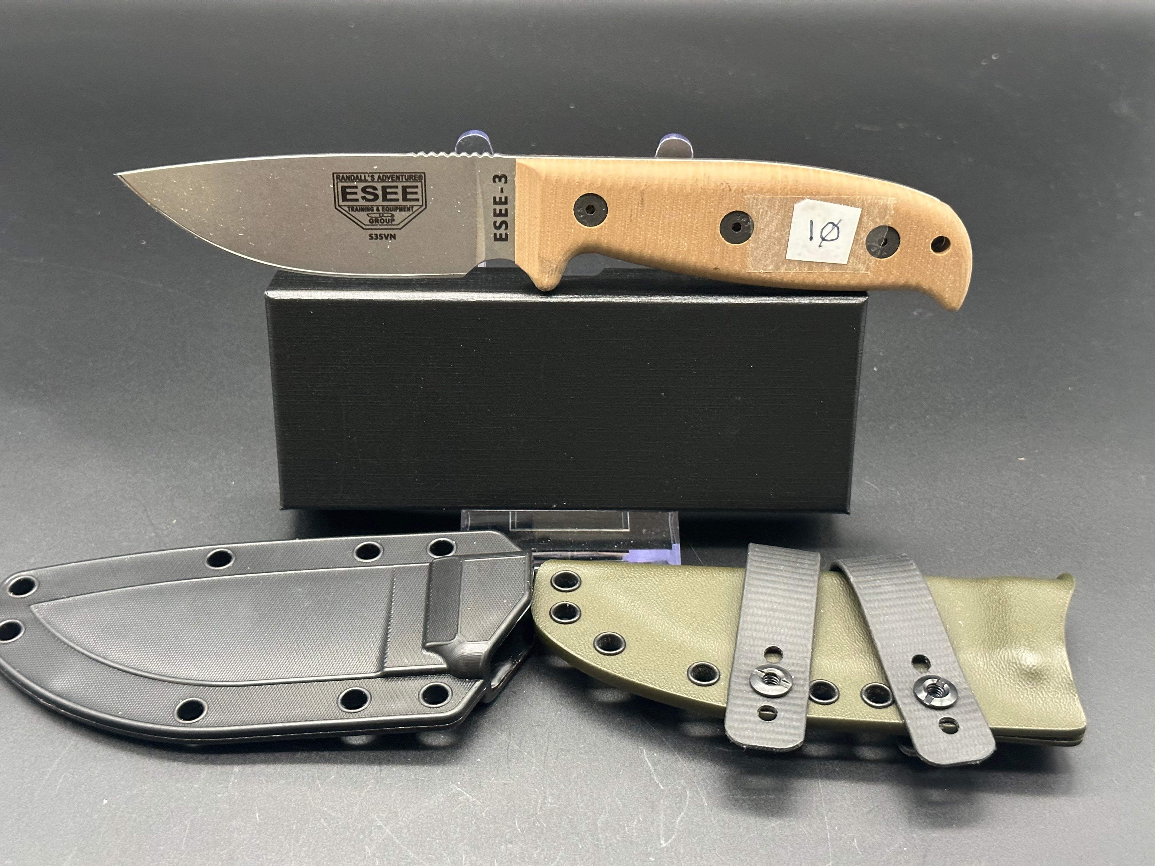 ESEE Knives ESEE-3 S35VN Custom Sheath & Scales – LuvThemKnives