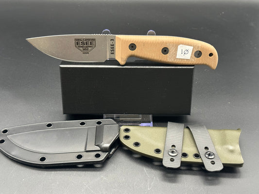 ESEE Knives ESEE-3 S35VN Custom Sheath & Scales