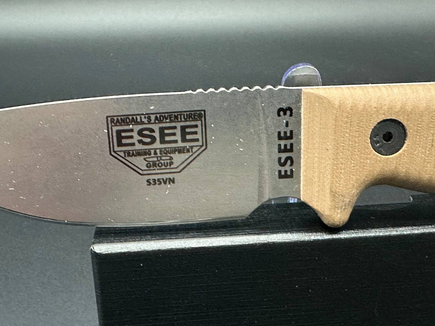 ESEE Knives ESEE-3 S35VN Custom Sheath & Scales