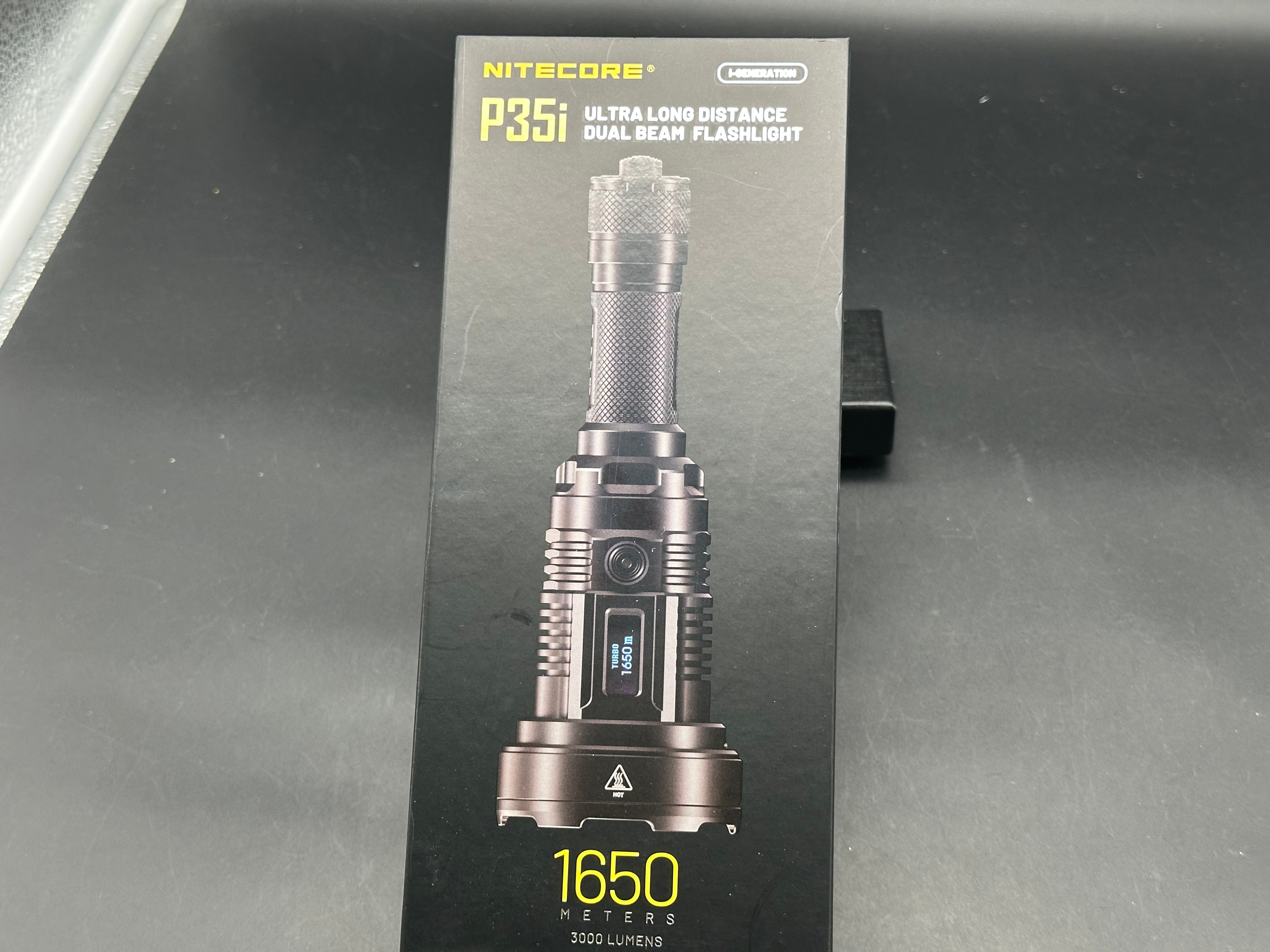 Nitecore P35i 3000 Lumen 1804 Yard Rechargeable LEP Flashlight
