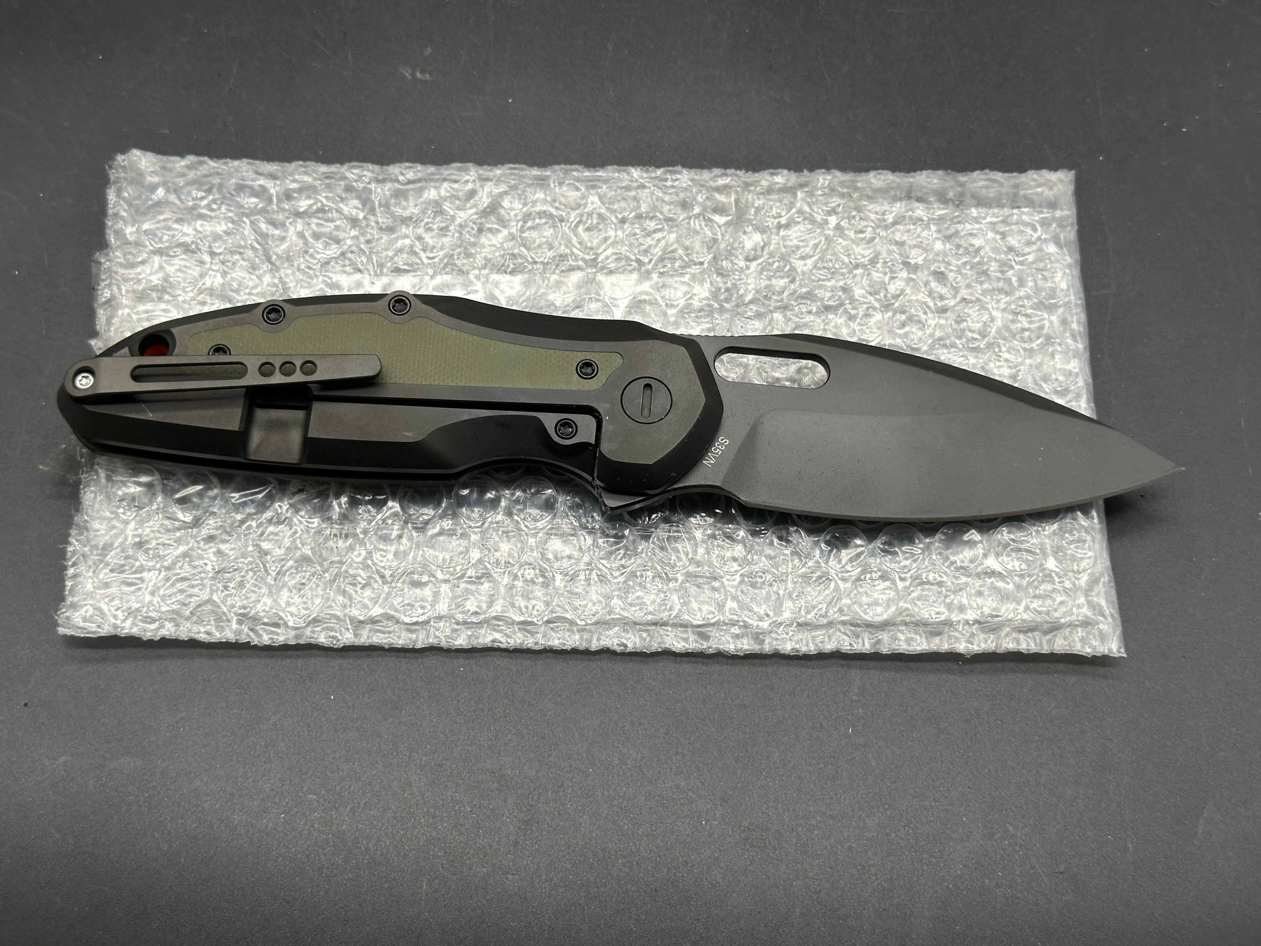 Molsect Mantle Prototype titanium/G10 handle w/S35VN blade
