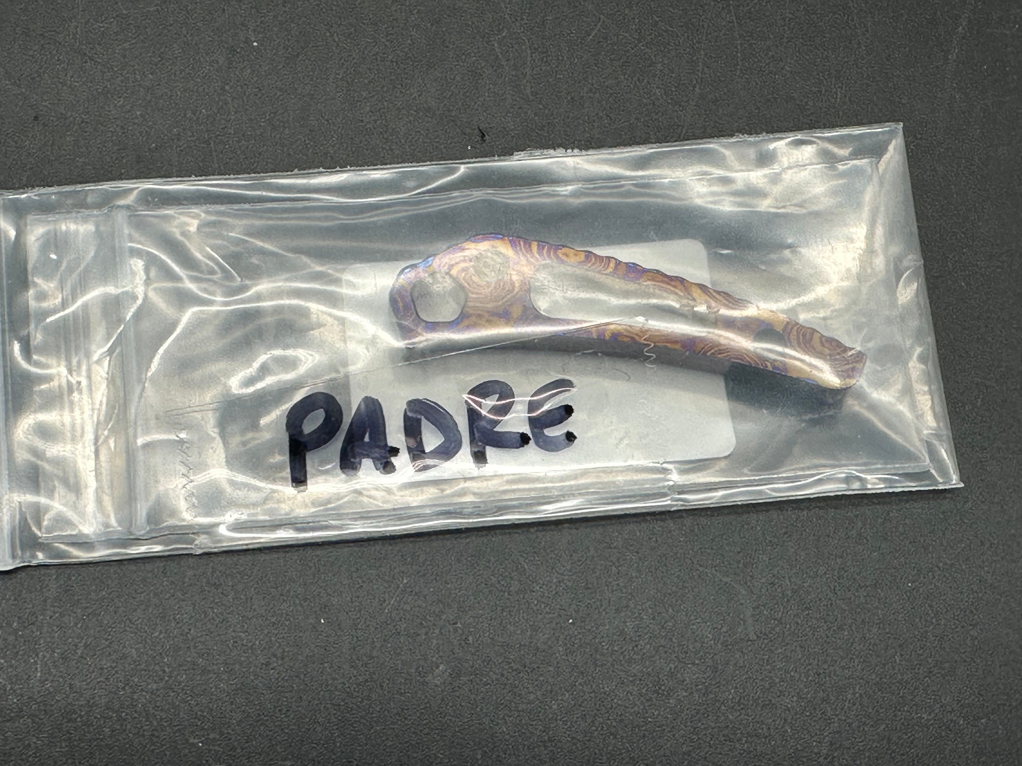 Kunwu Padre Timascus Back Spacer for Kunwu Padre, NOT X-Padre