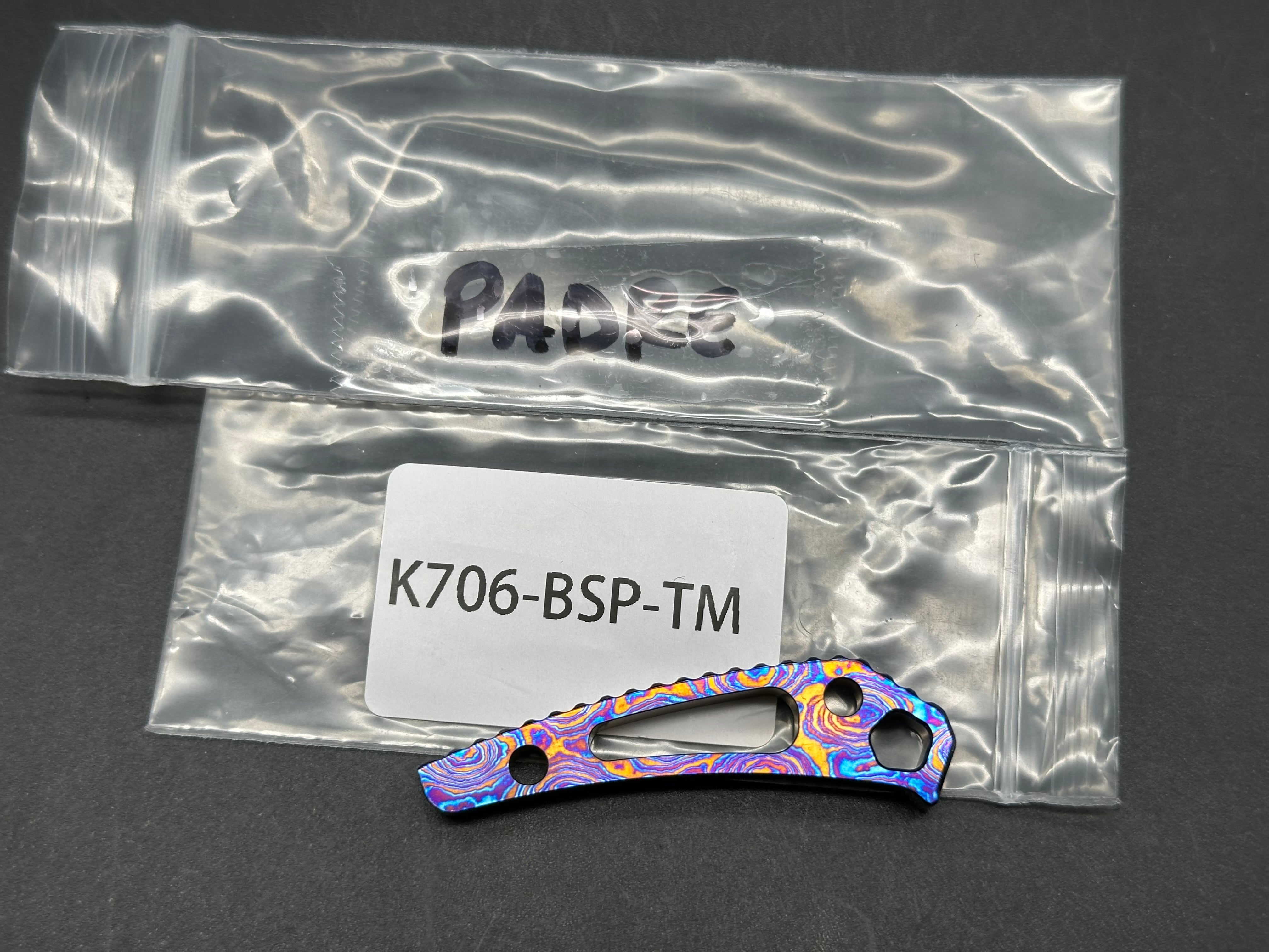 Kunwu Padre Timascus Back Spacer for Kunwu Padre, NOT X-Padre