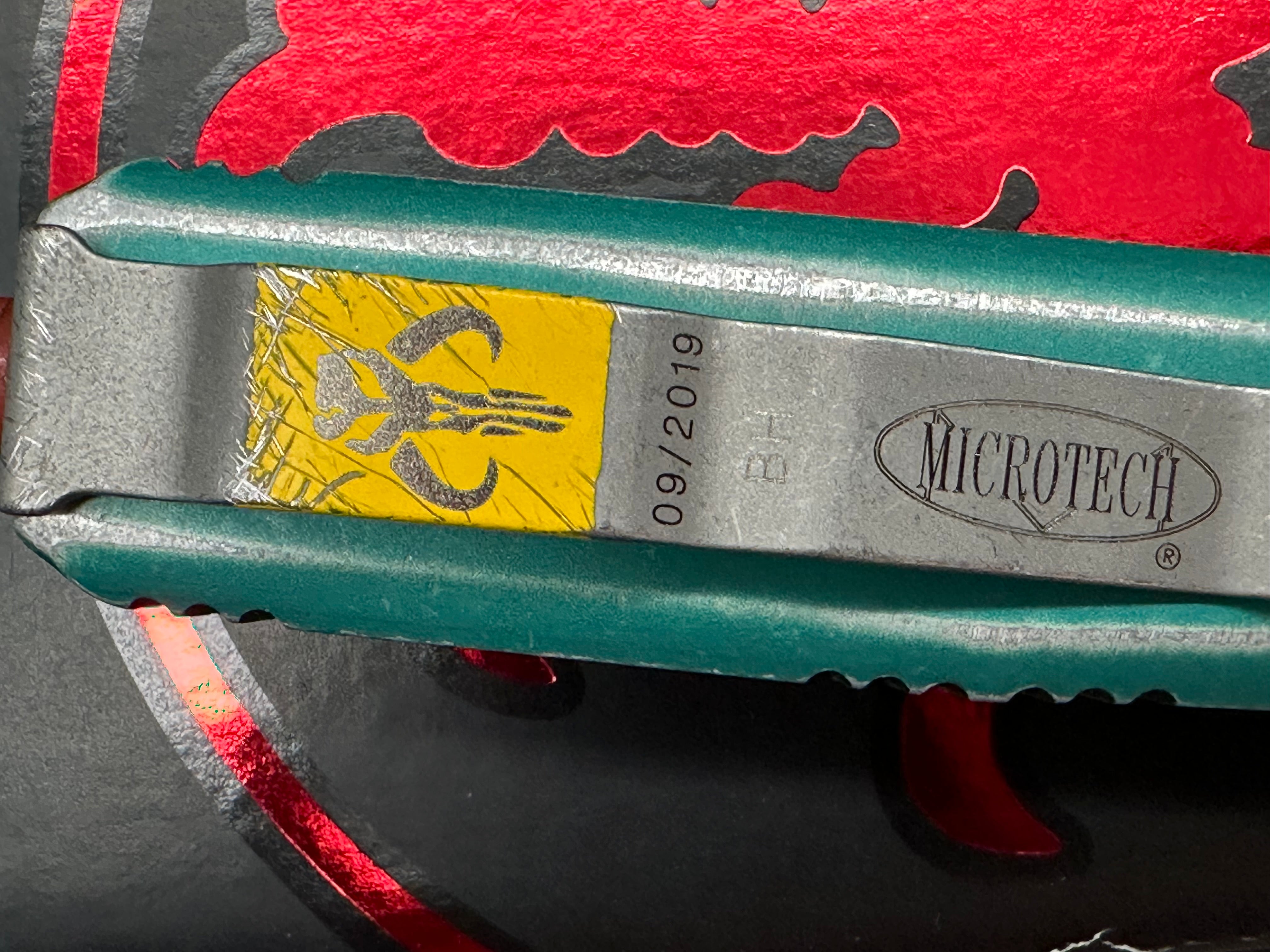 Microtech Ultratech T/E Bounty Hunter Apocalyptic Standard 123-10 Apocalyptic Finish Tanto Blade