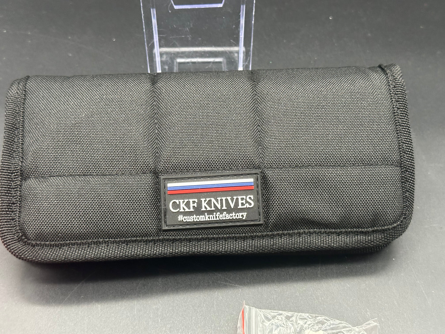 CKF Custom Knife Factory Ablya w/ Bronze Titanium/Carbon Fiber/Zircuti & M390