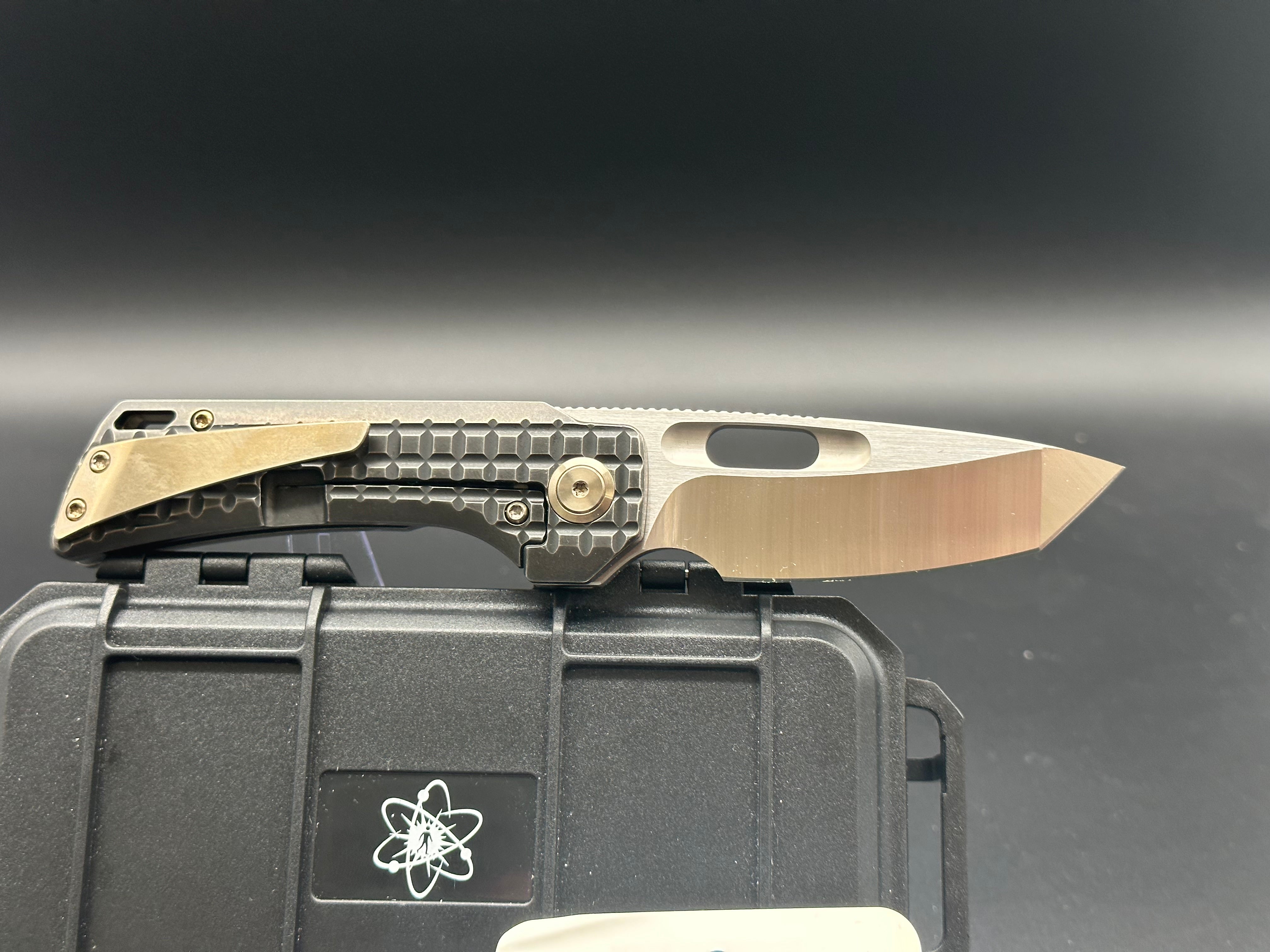 EMP EDC Nymble T titanium frag pattern handle