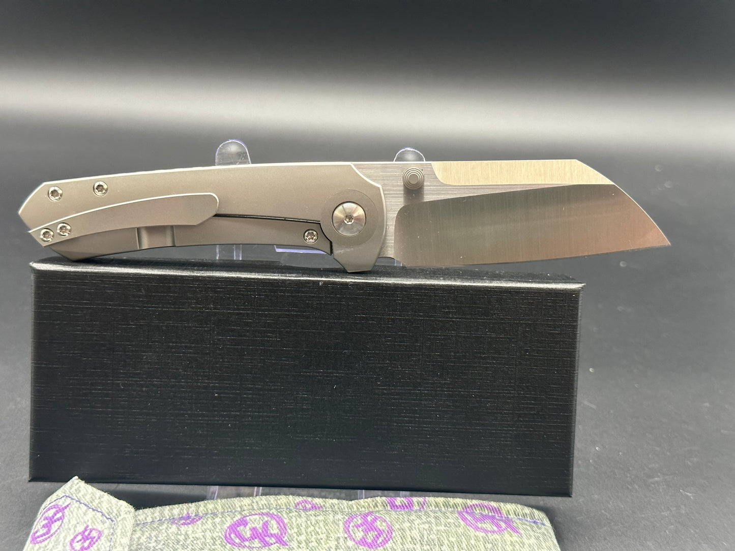 Christensen CK knifeworks maverick Titanium