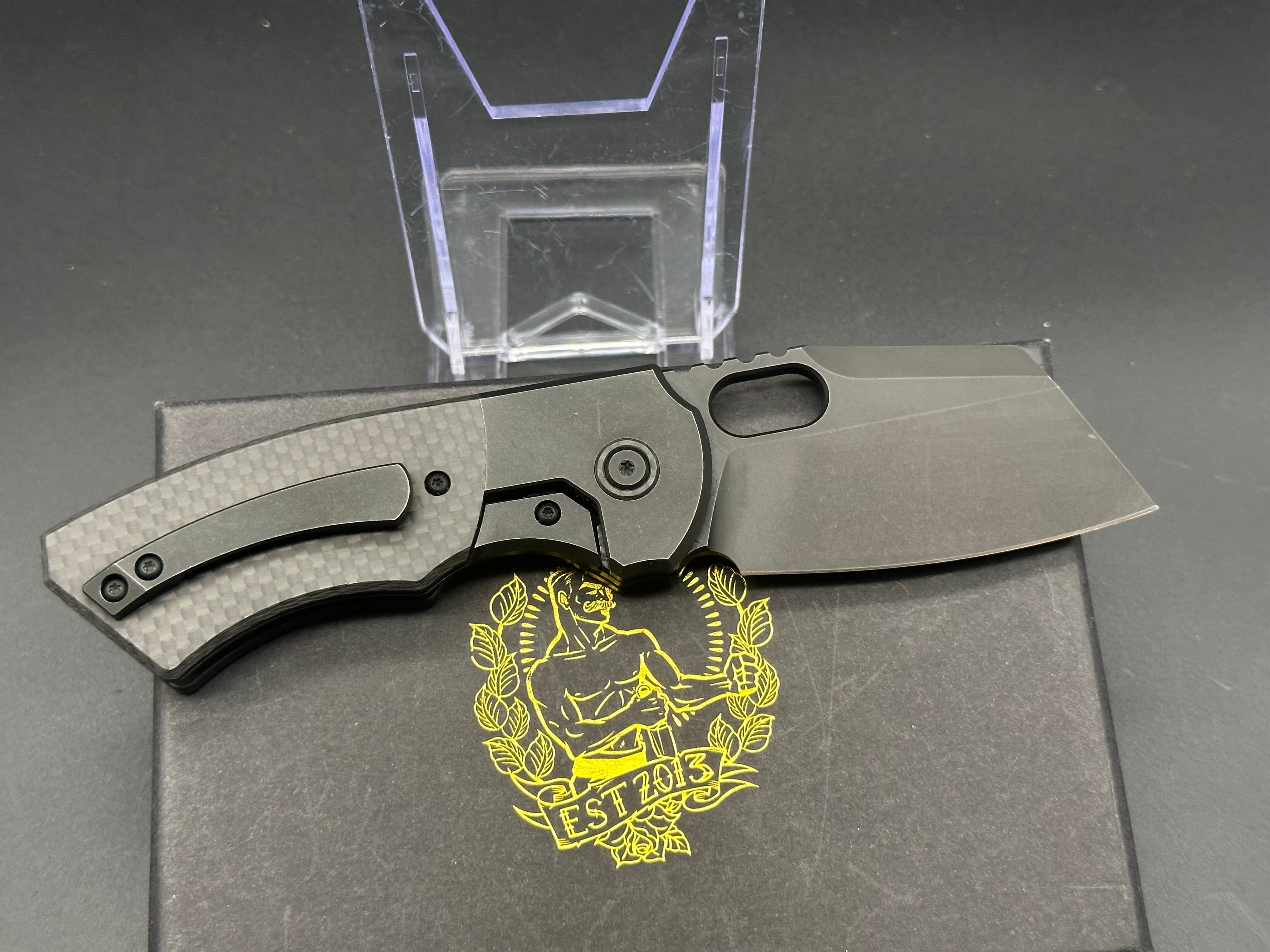 BERG BLADES SLIM M390 TITANIUM CF