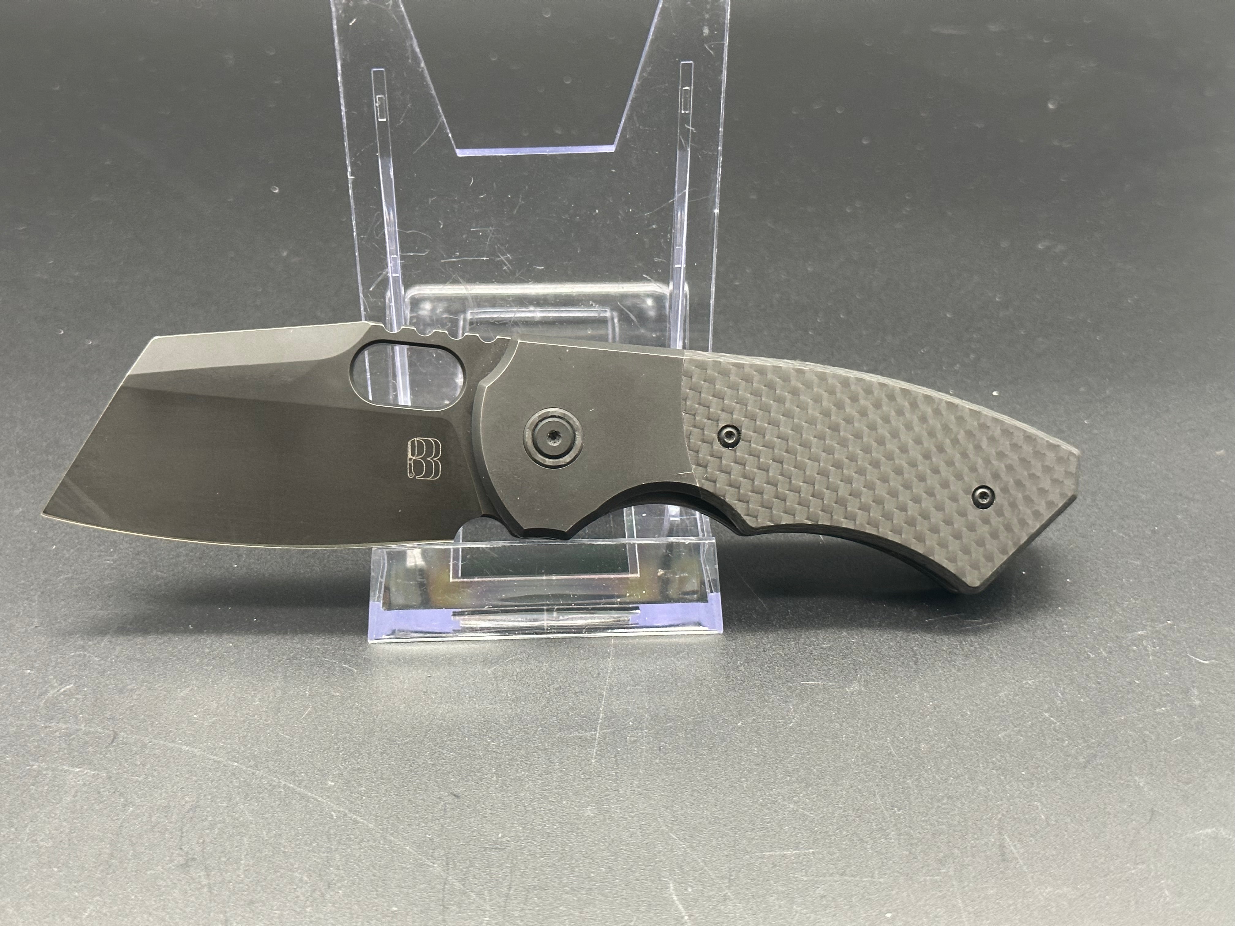 BERG BLADES SLIM M390 TITANIUM CF