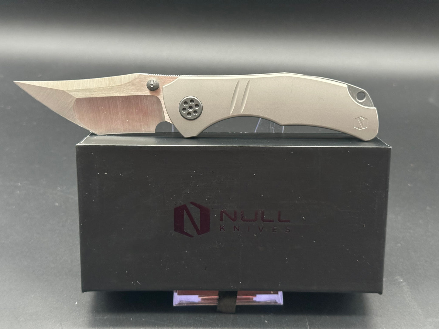 Null Knives Grace - Beadblasted w/ Zirconium