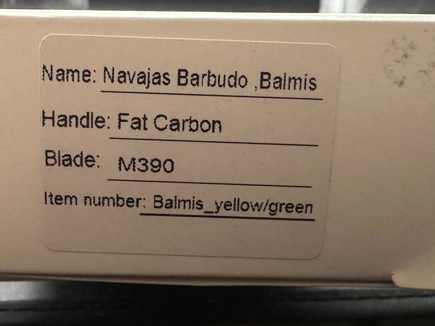 Navajas Barbudo Balmas (Reate OEM)