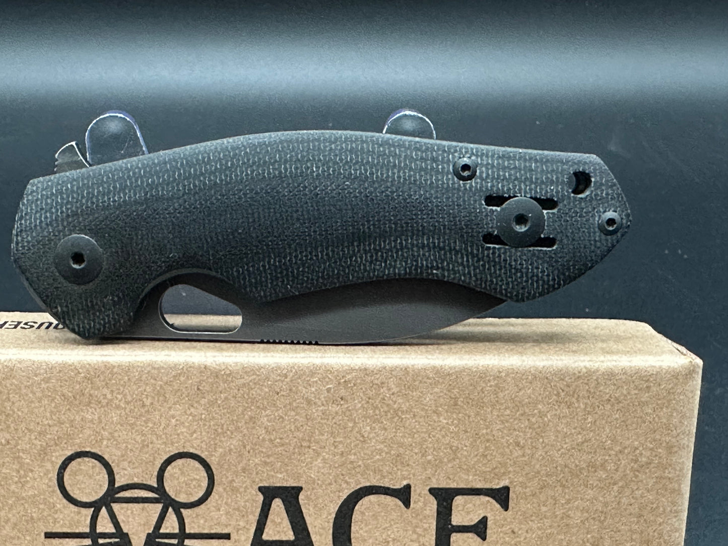 Giant Mouse Biblio Black Micarta