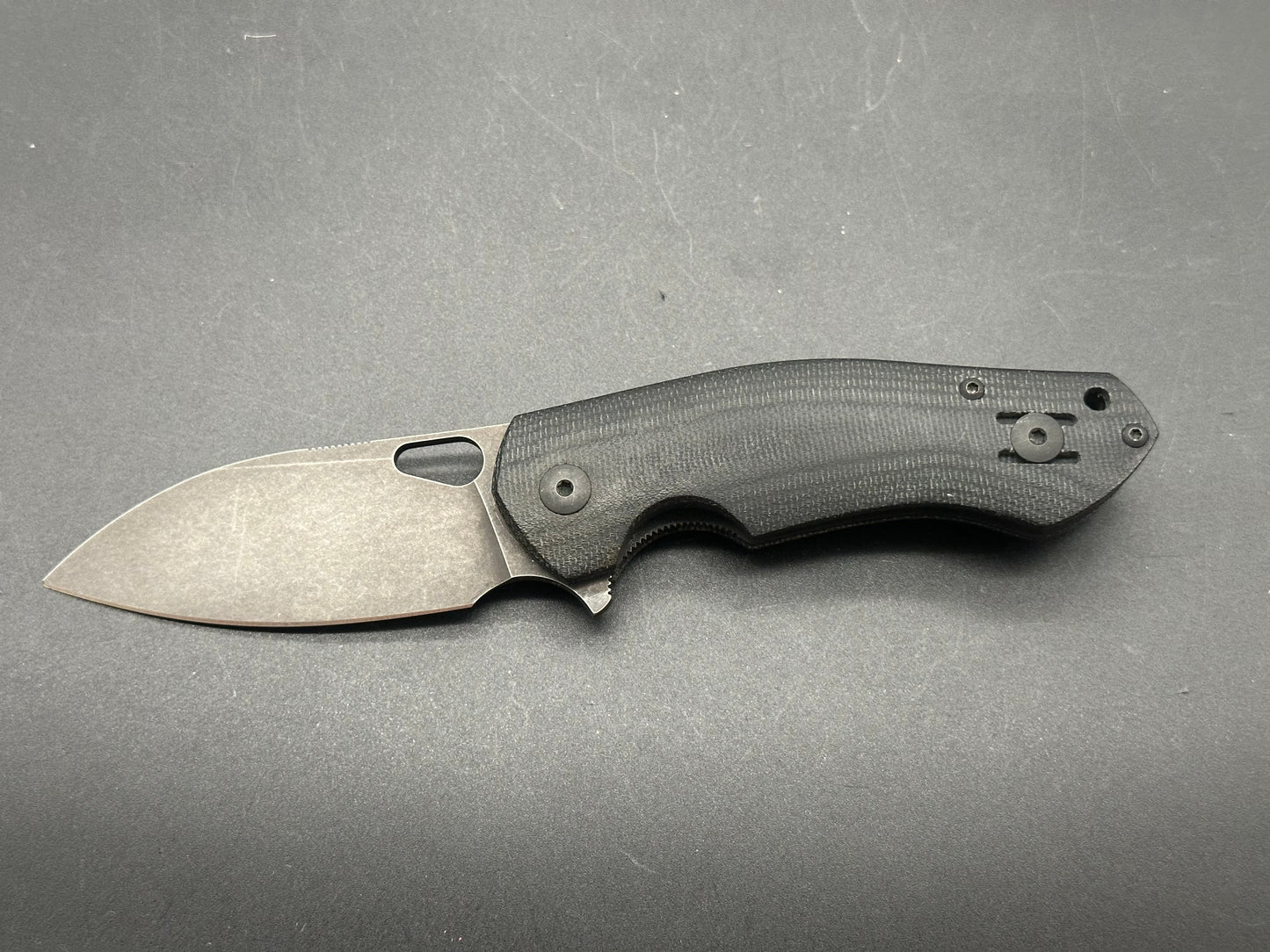 Giant Mouse Biblio Black Micarta